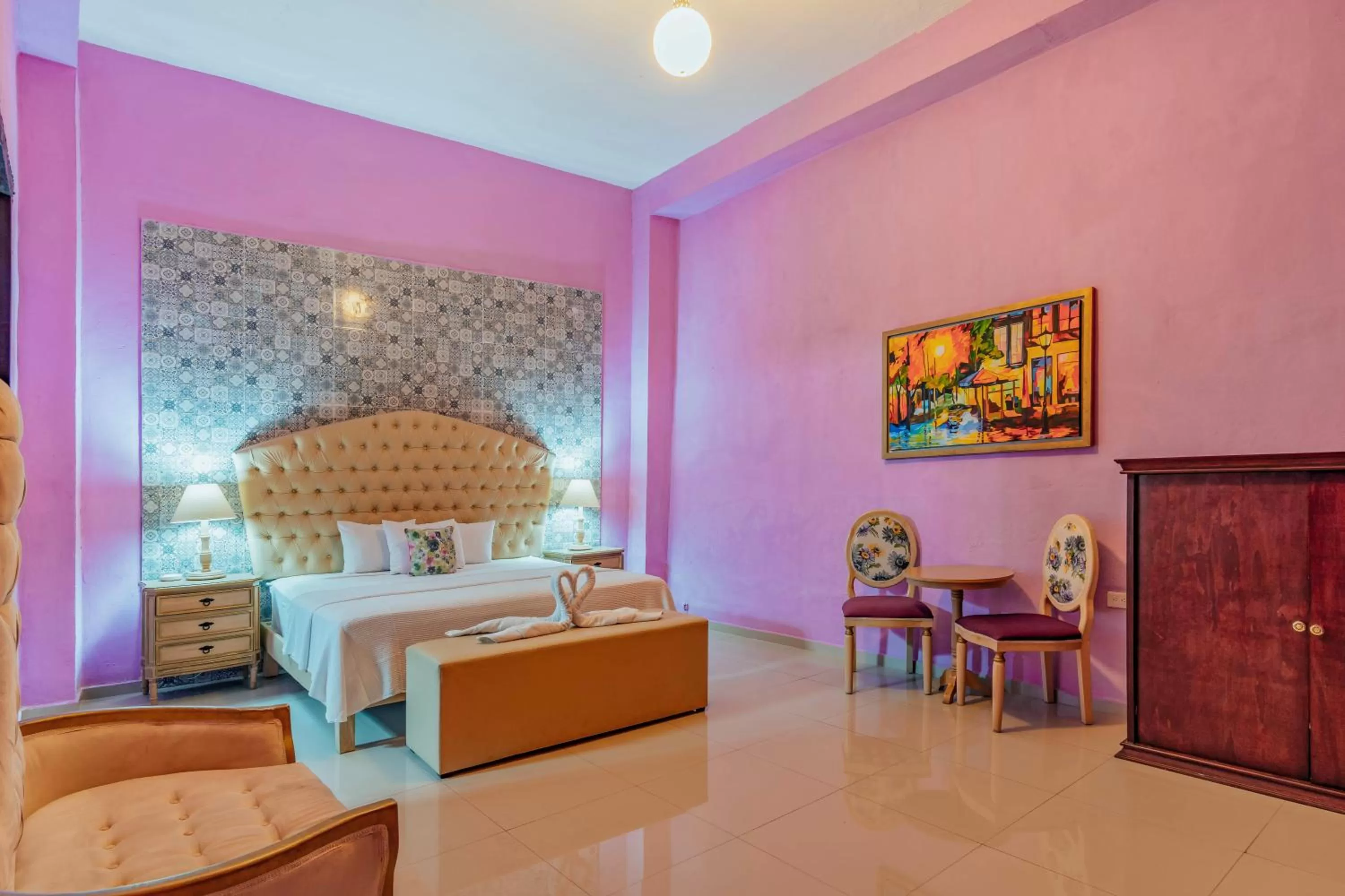 Superior King Room in Hotel Lavanda CAS Merida