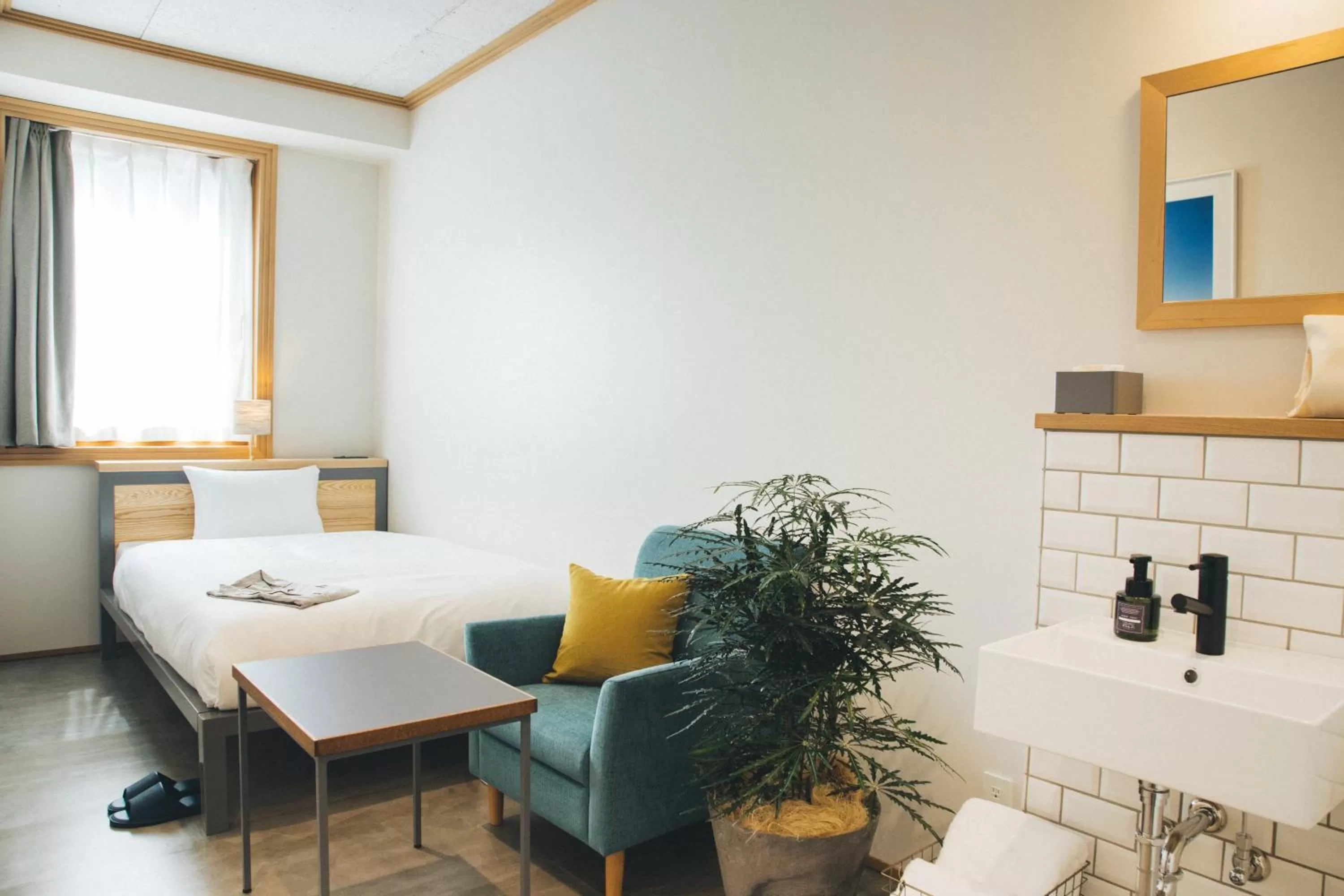 Single Room with Shared Bathroom in Hotel Noum OSAKA