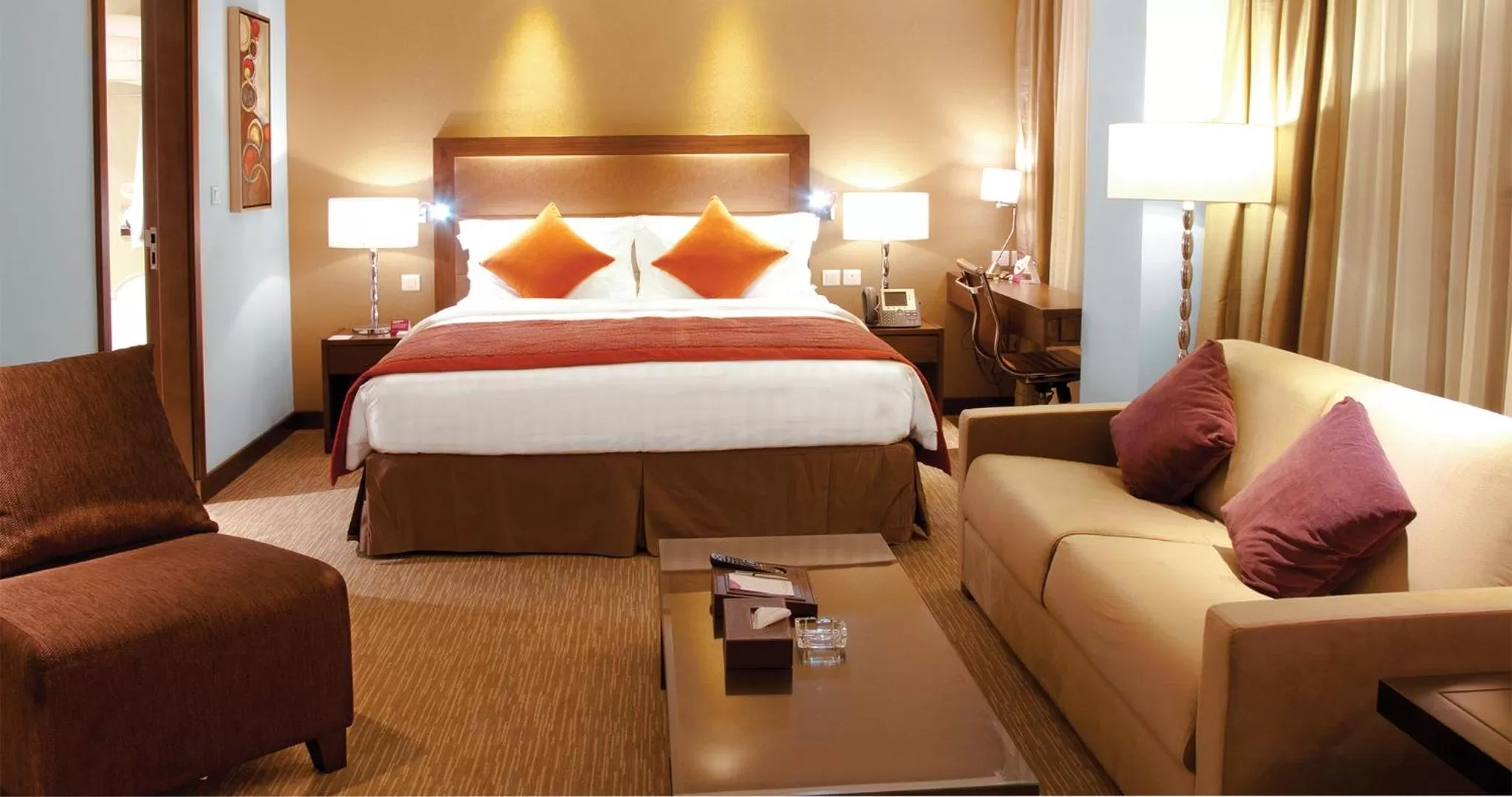 Junior King Suite with City View in Crowne Plaza Madinah by IHG