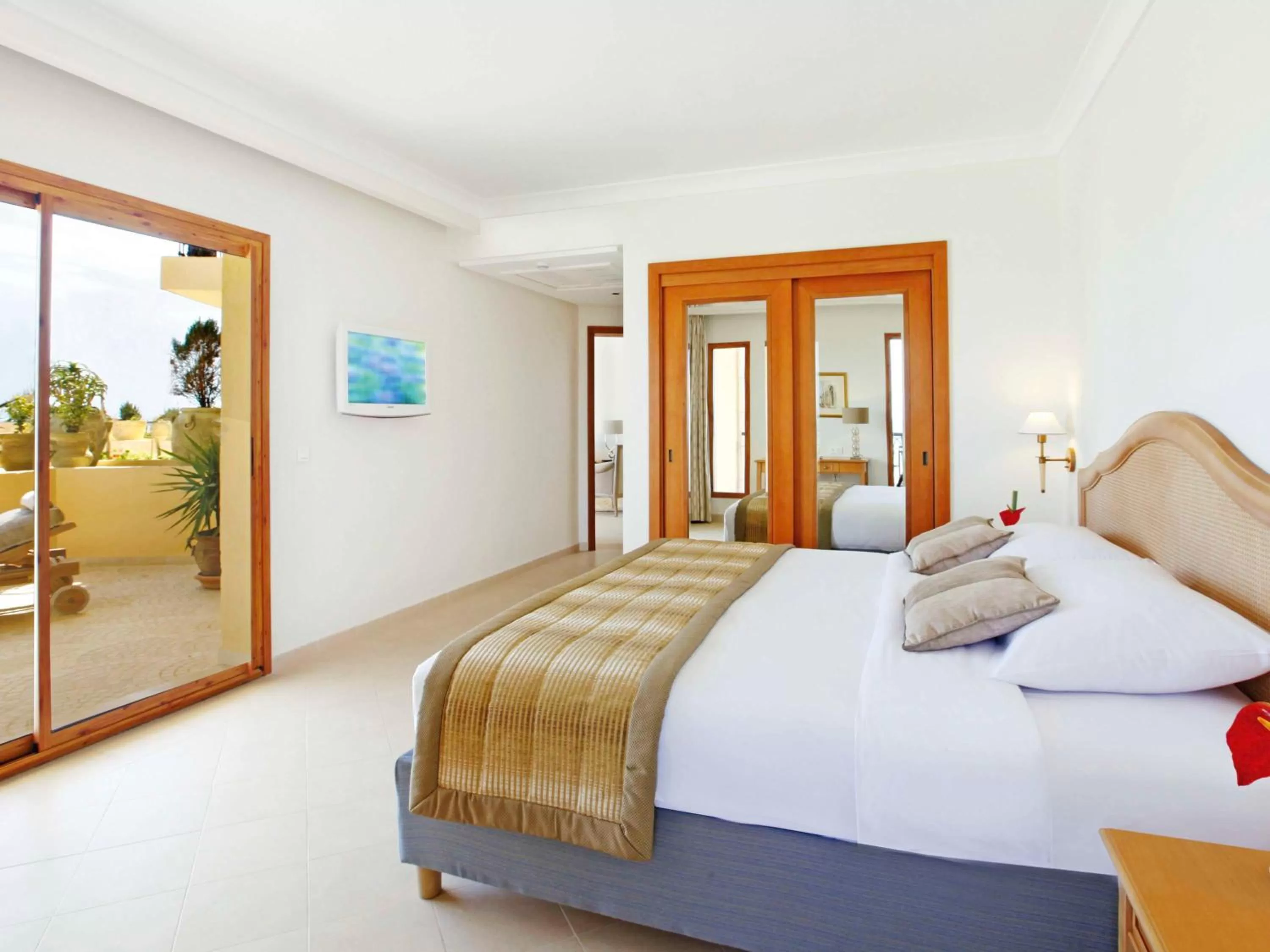 Suite with Terrace and Sea View in Mövenpick Resort & Marine Spa Sousse