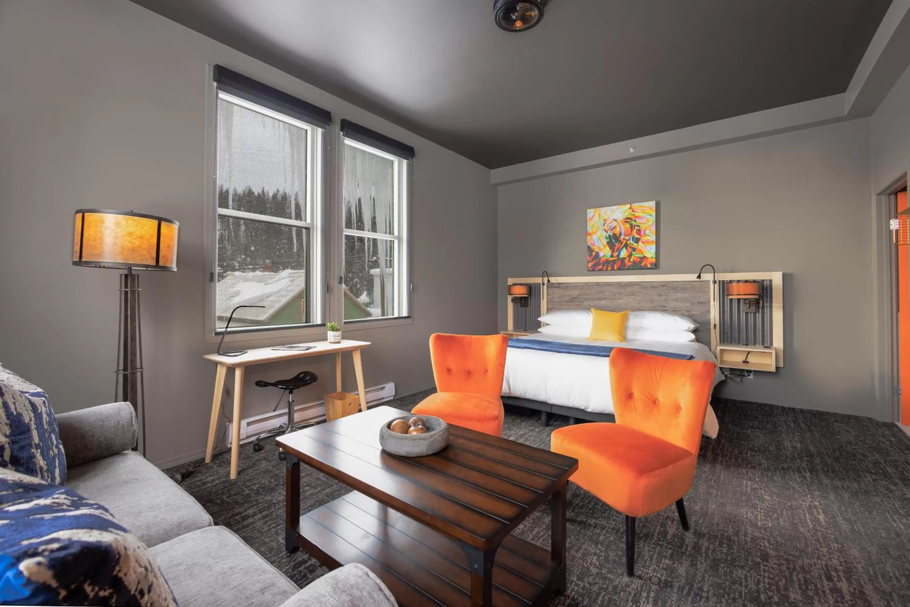 Deluxe King Suite in The Larix Hotel