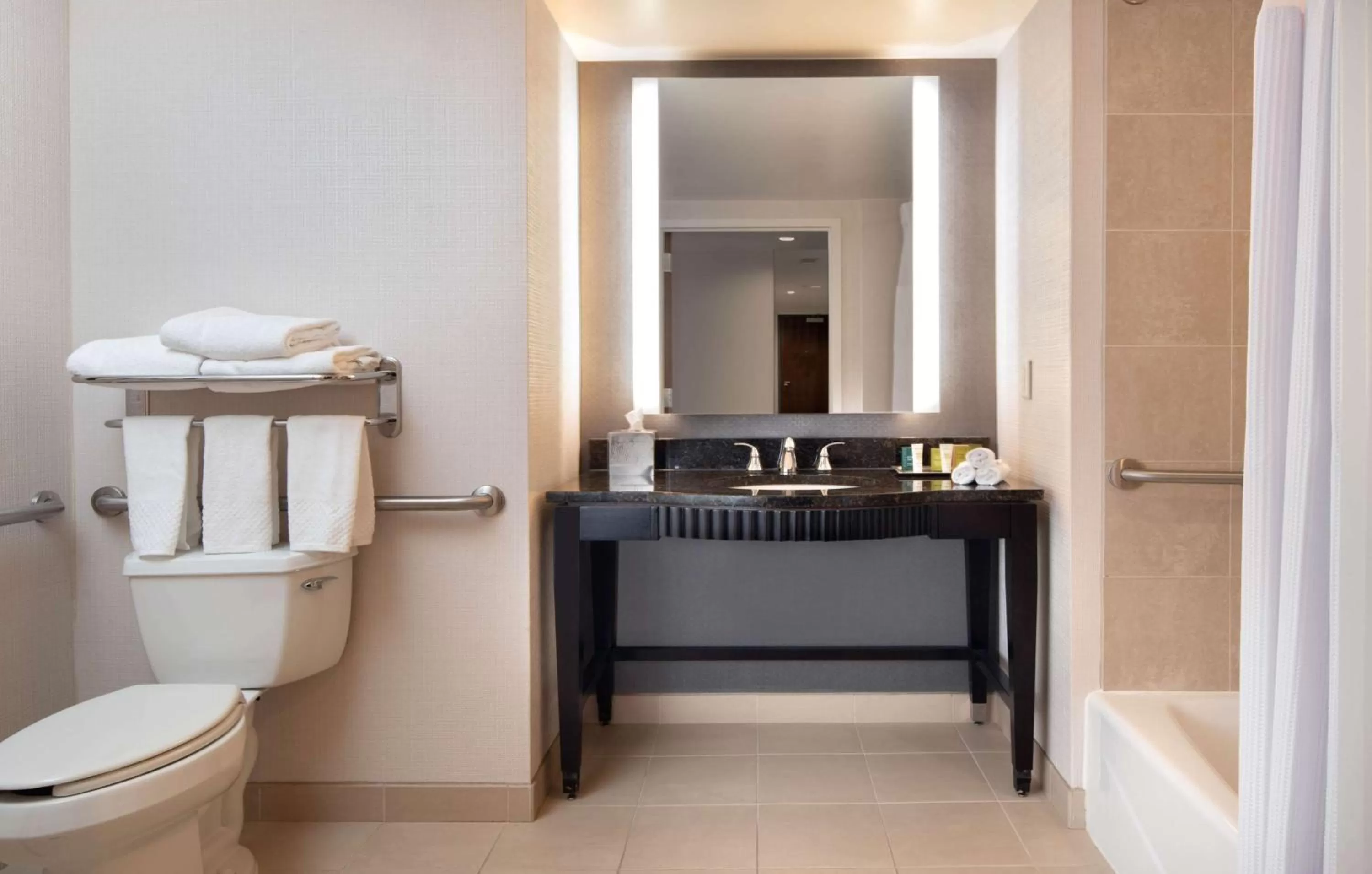 King Room with Bath Tub - Mobility Access in Hilton Baltimore Inner Harbor