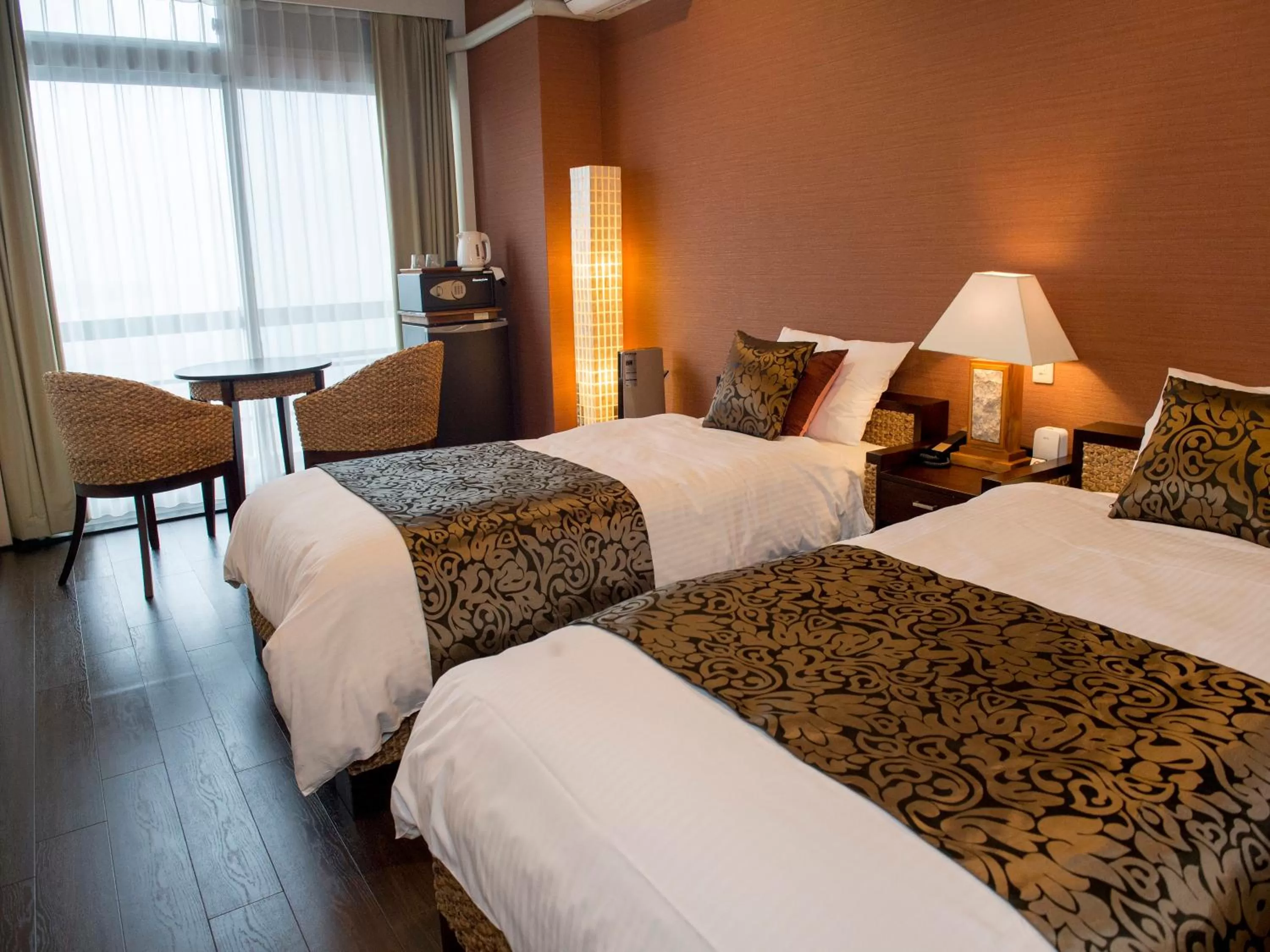 Twin Room with Sea View - single occupancy in Hotel Bokaiso