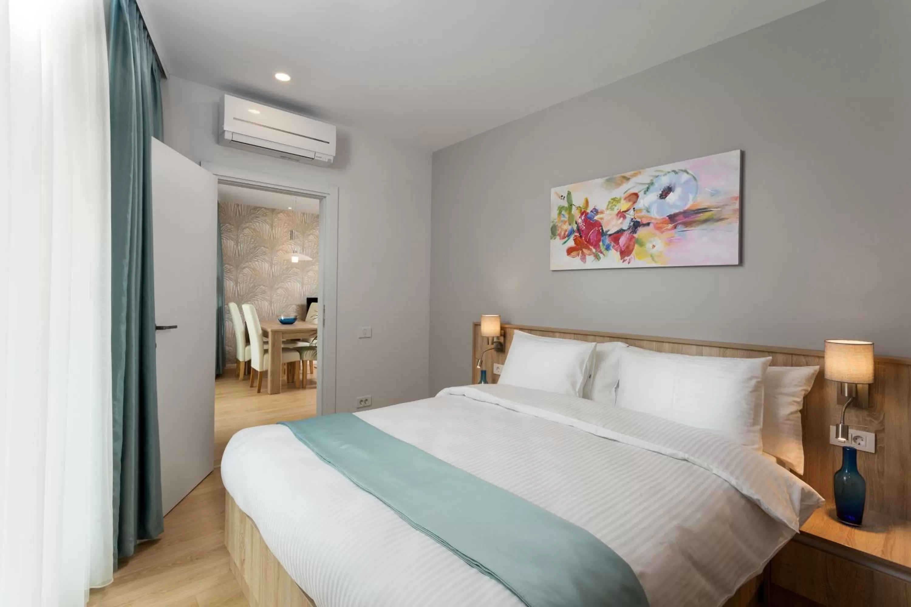 Two-Bedroom Suite with Balcony in Athina Suites Hotel