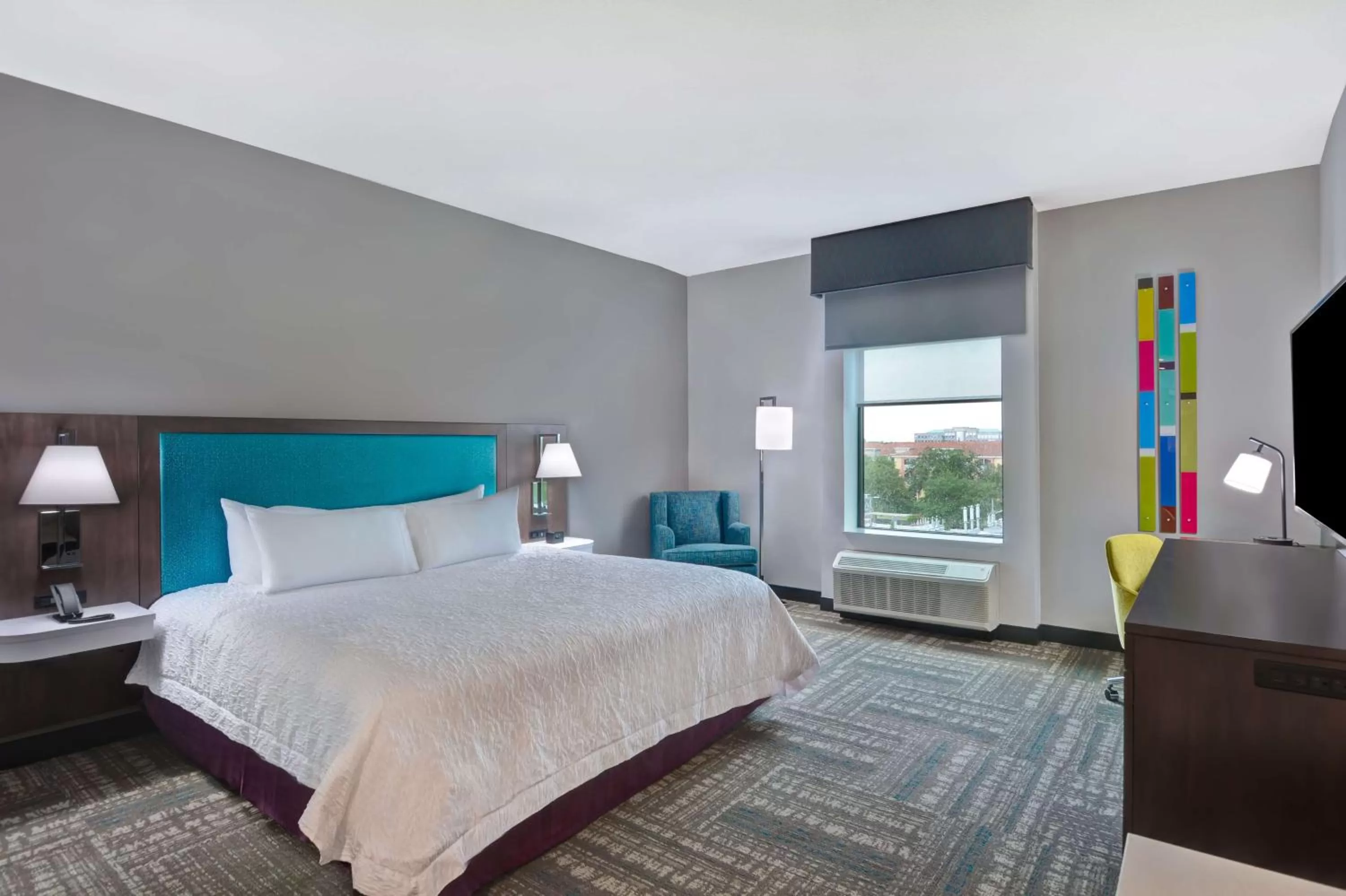 King Room with Mini Fridge - Non-Smoking in Hampton Inn & Suites Tampa Riverview Brandon