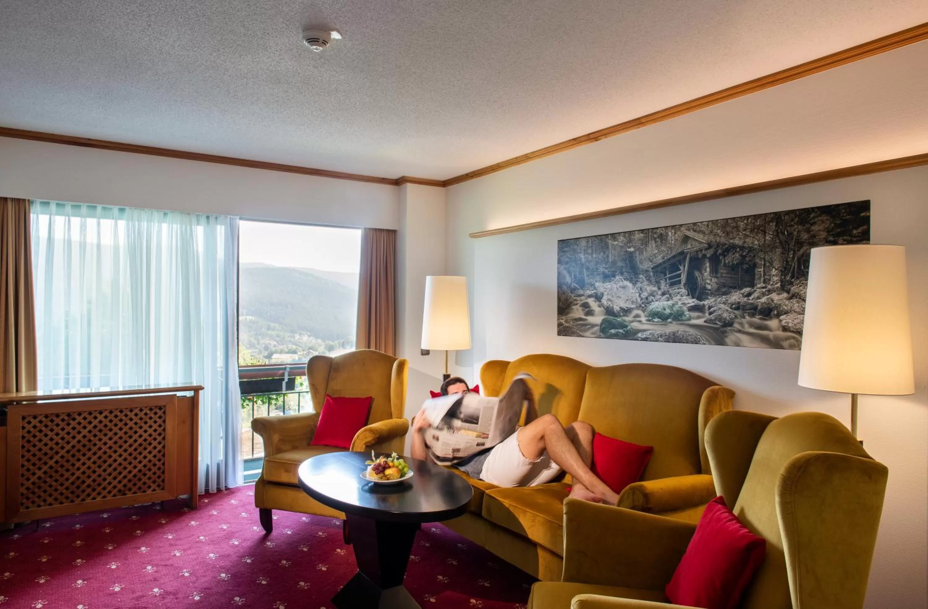 Panoramic Suite with Balcony in Sonnenhof Resort