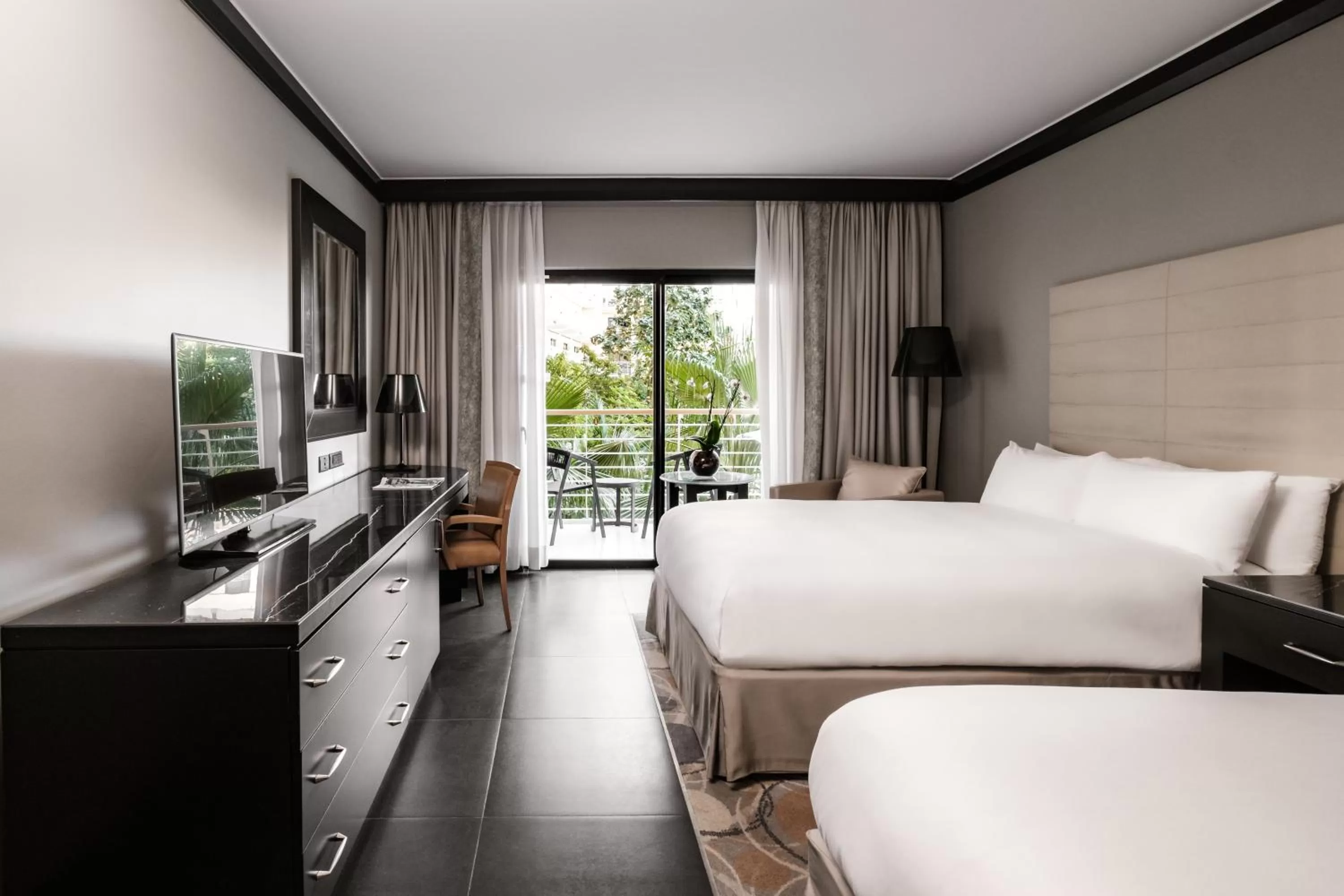 Classic Double Room with Two Double Beds and Garden View in InterContinental Malta by IHG