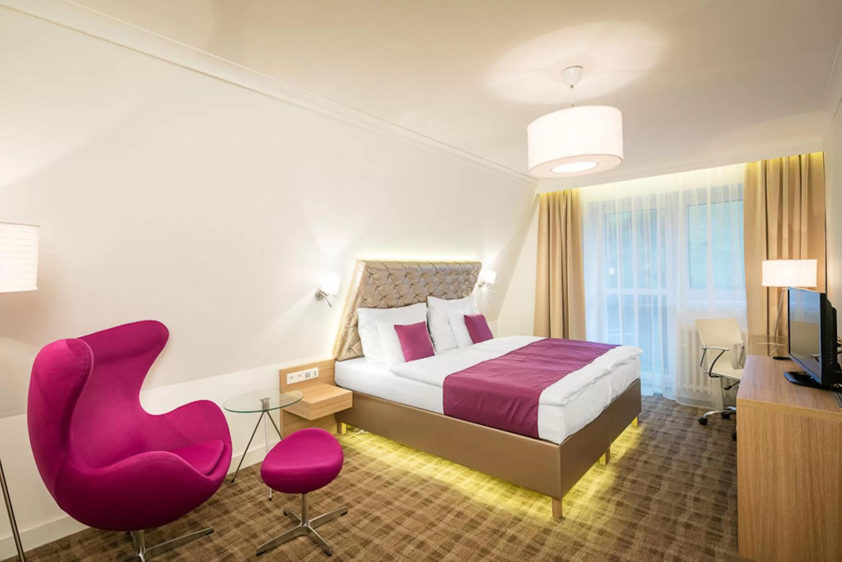 Deluxe Double or Twin Room with Balcony in Pytloun Wellness Hotel Harrachov