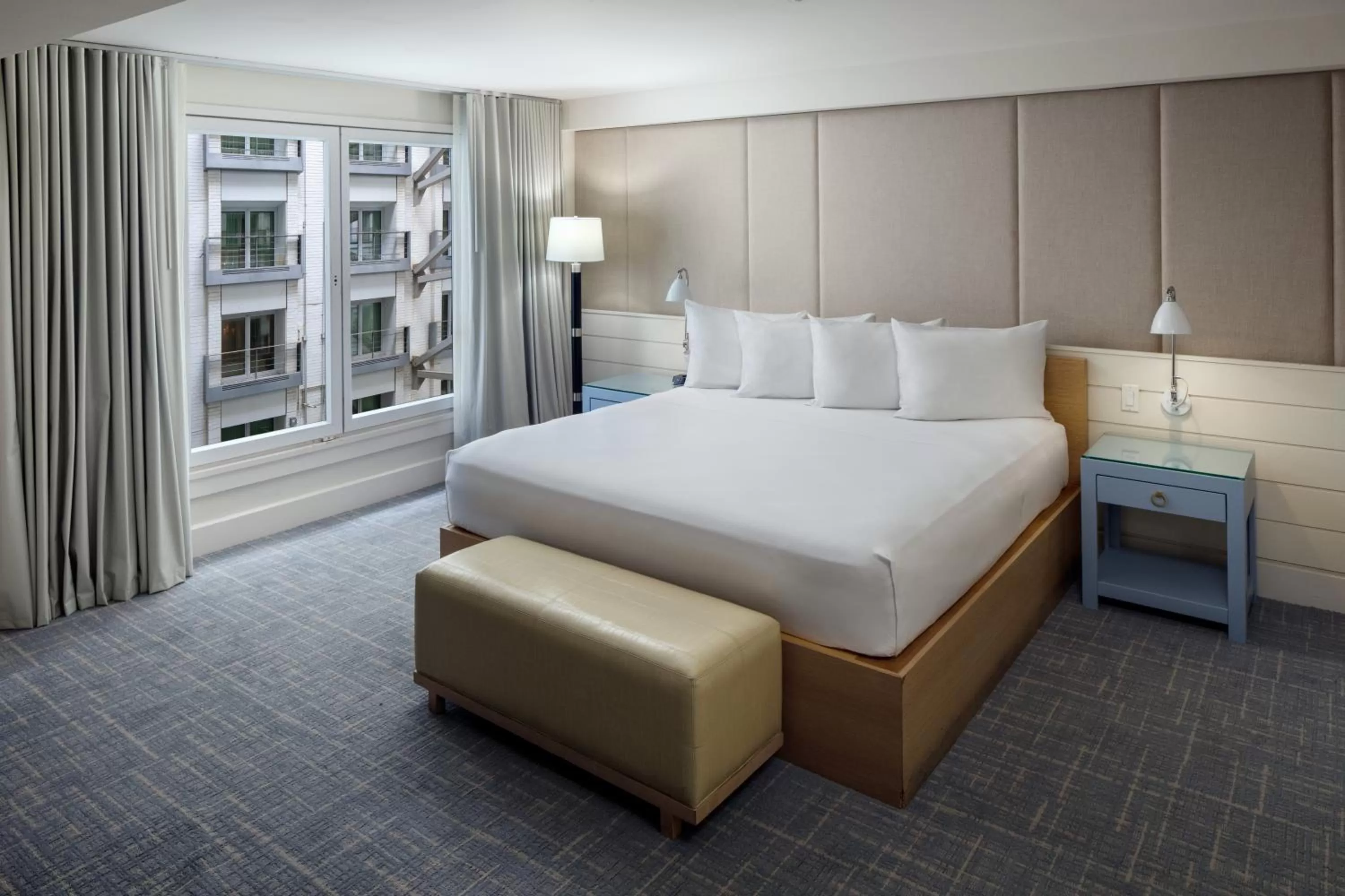 Premium King Interior View  in Allegria Hotel