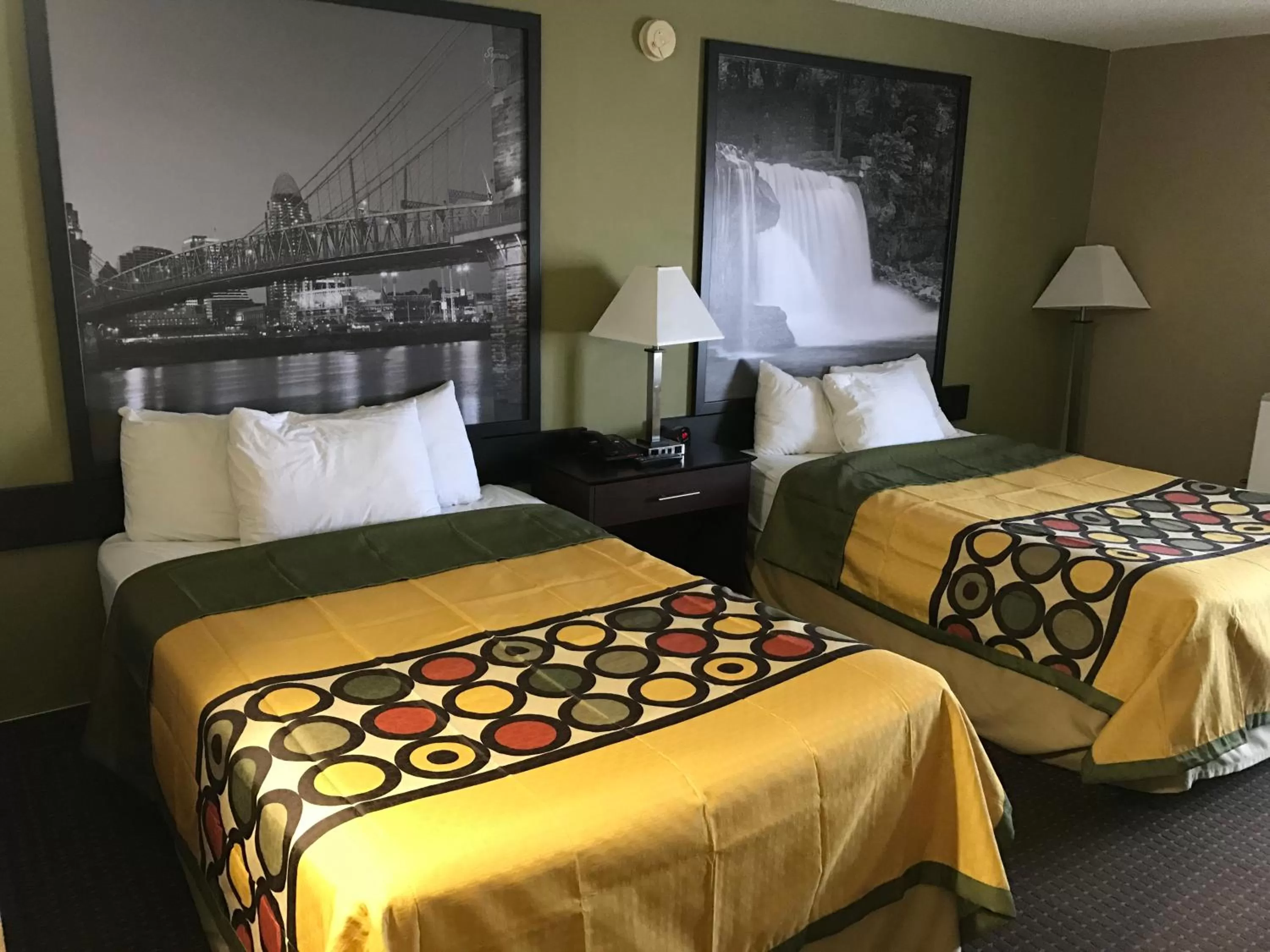 Double Room with Two Double Beds - Smoking in Super 8 by Wyndham Miamisburg Dayton S Area OH