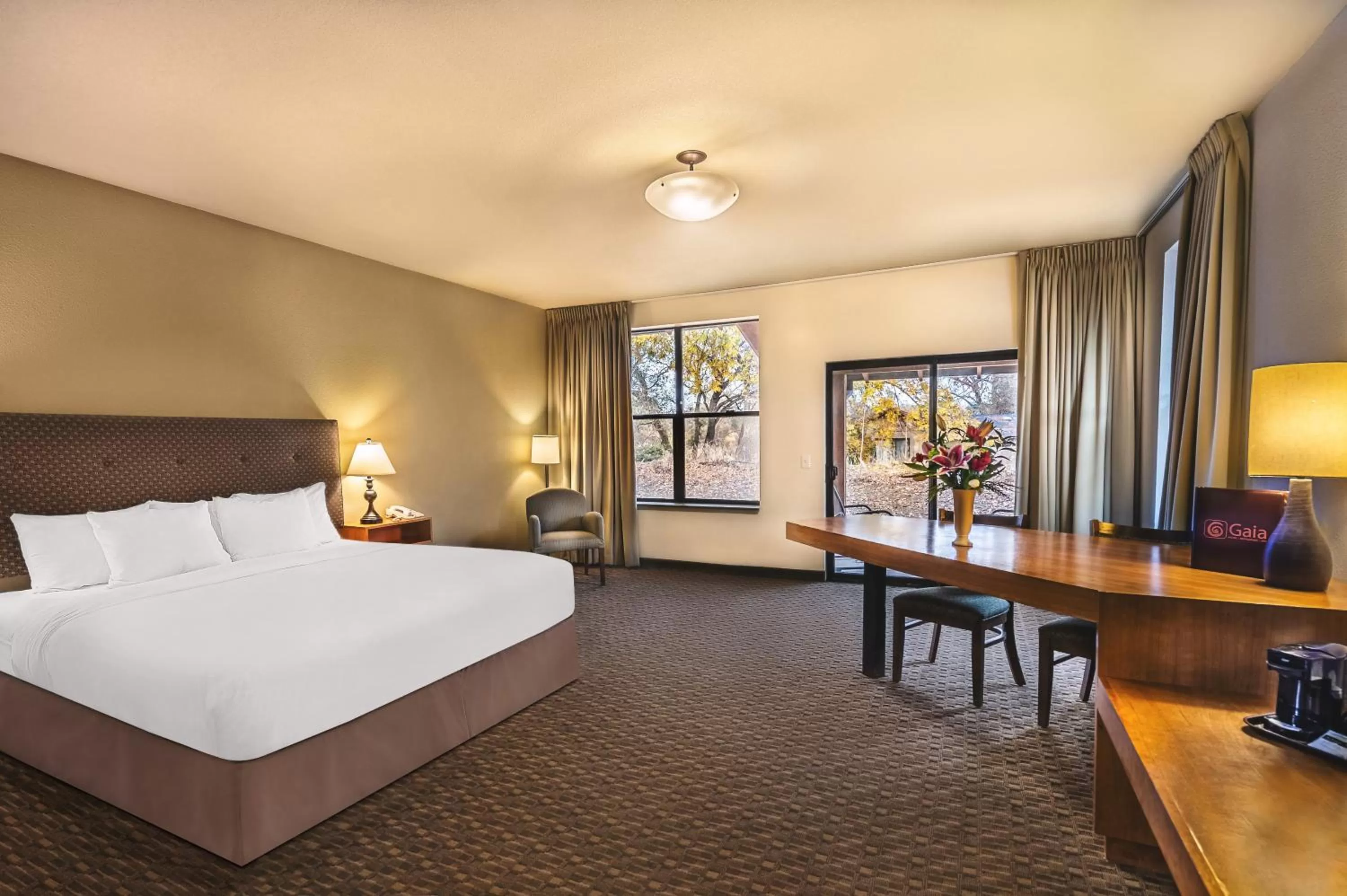 Deluxe King Room - Non-Smoking in Gaia Hotel & Spa Redding, an Ascend Collection Hotel