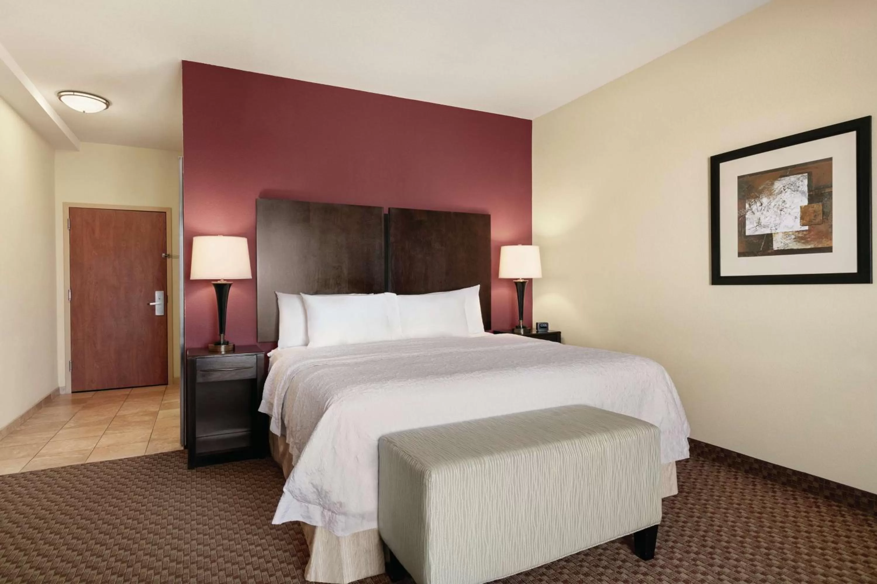 King Room with King Bed - Non-Smoking in Hampton Inn & Suites Enid
