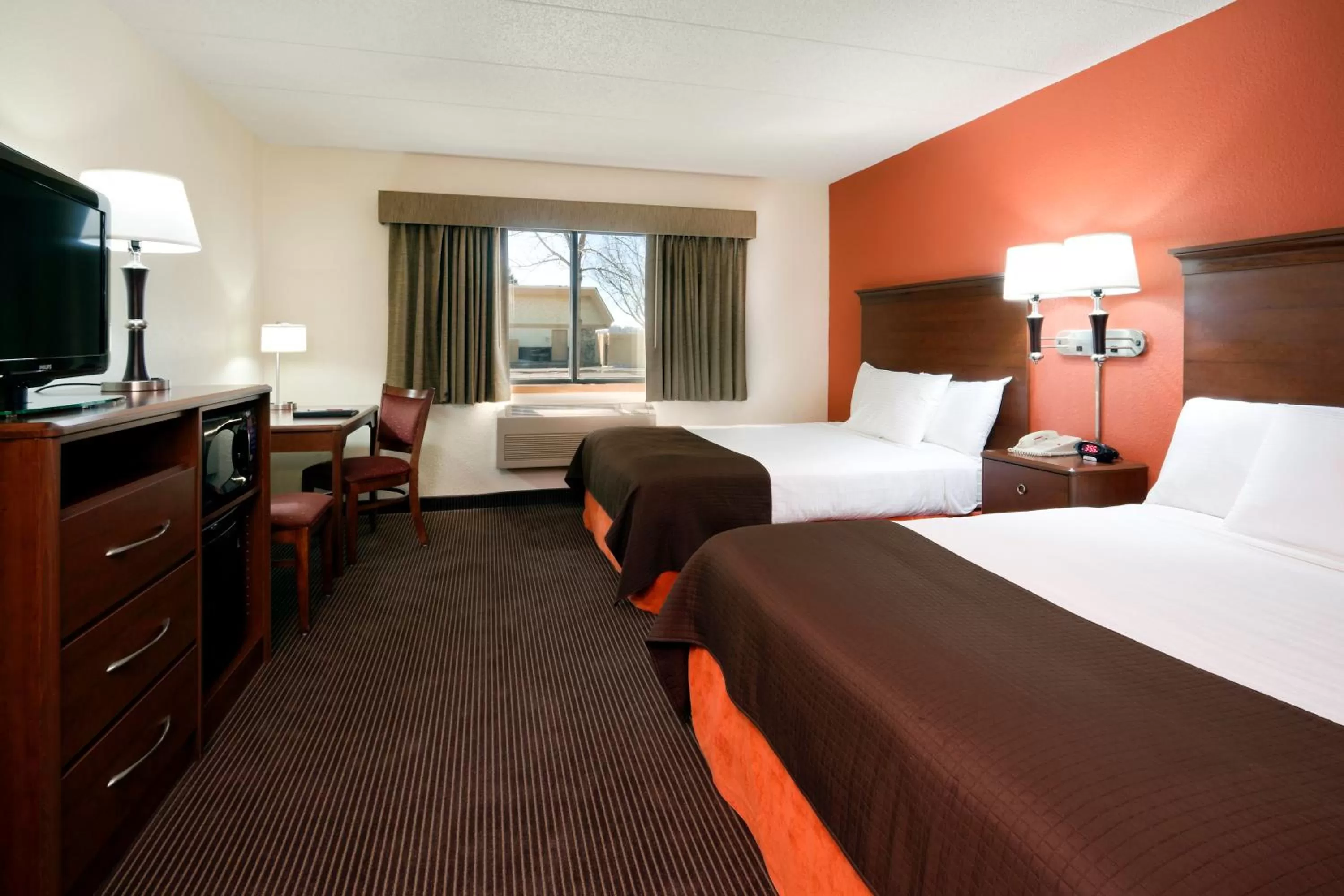 Queen Room with Two Queen Beds - Non-Smoking in AmericInn by Wyndham Ashland