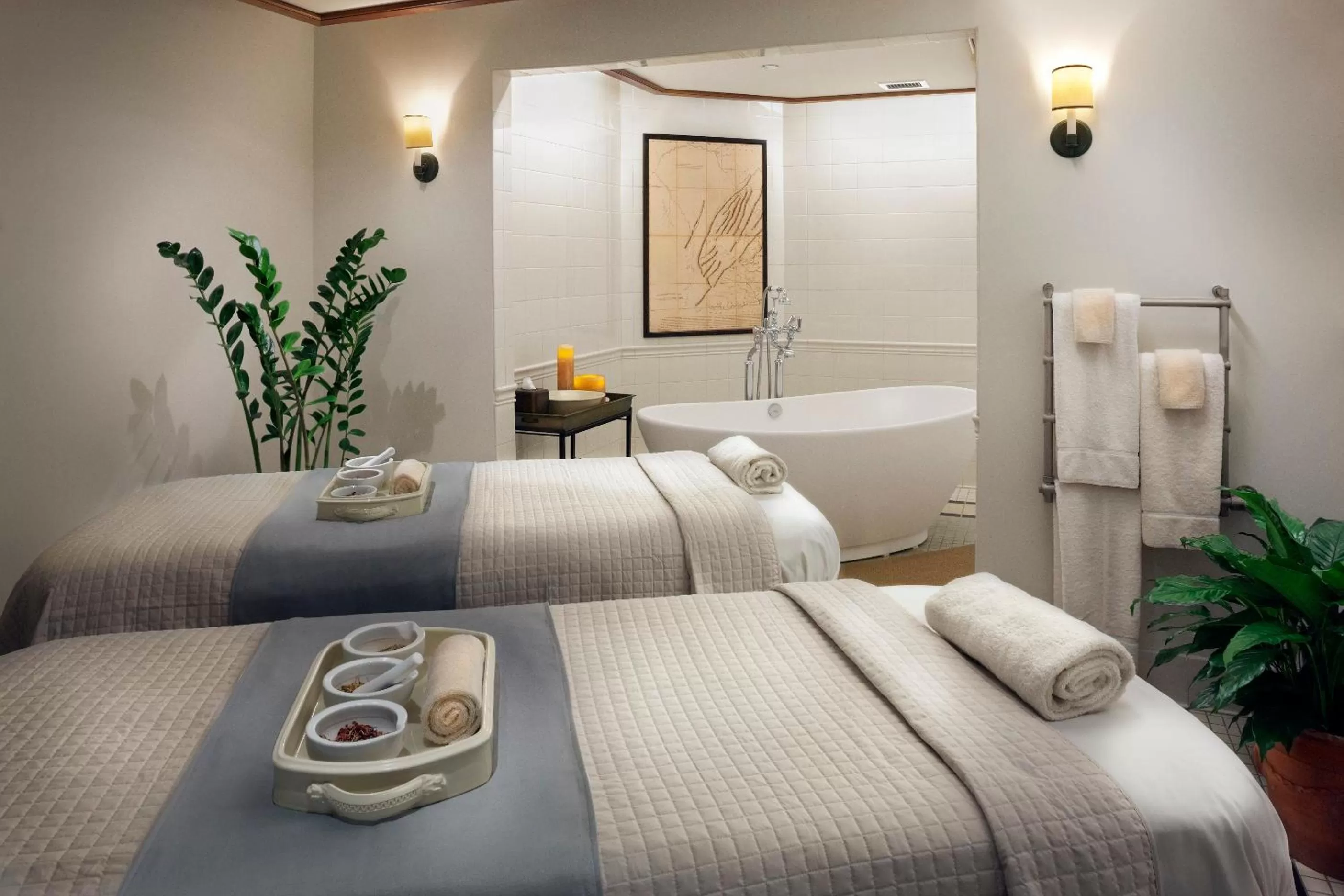 Spa and wellness centre/facilities, Bed in Griffin Hotel, an official Colonial Williamsburg Hotel