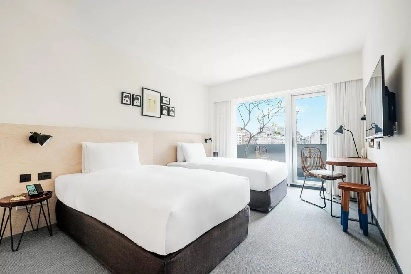 Balcony Twin Room - single occupancy in amba Taipei Zhongshan