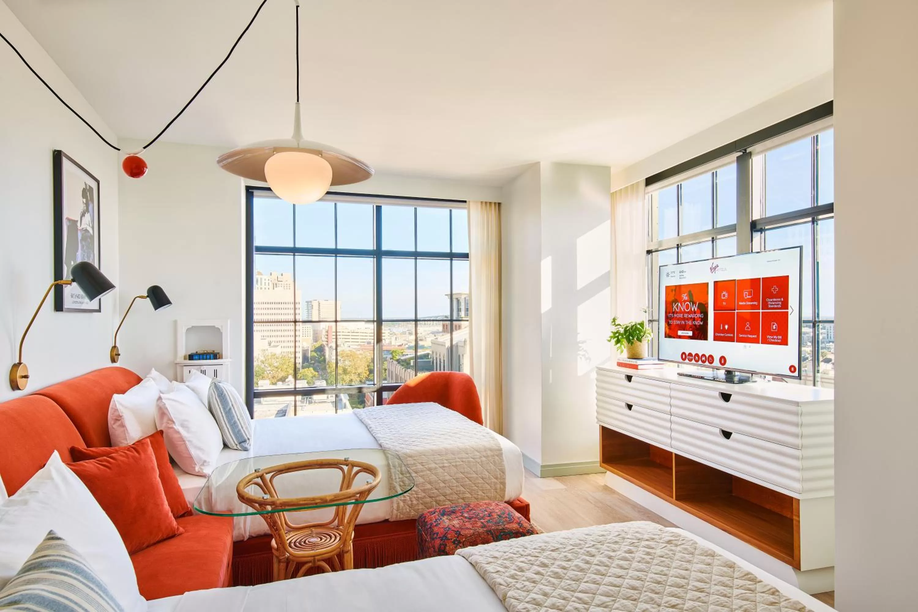 Chamber Double Queen - single occupancy in Virgin Hotels New Orleans