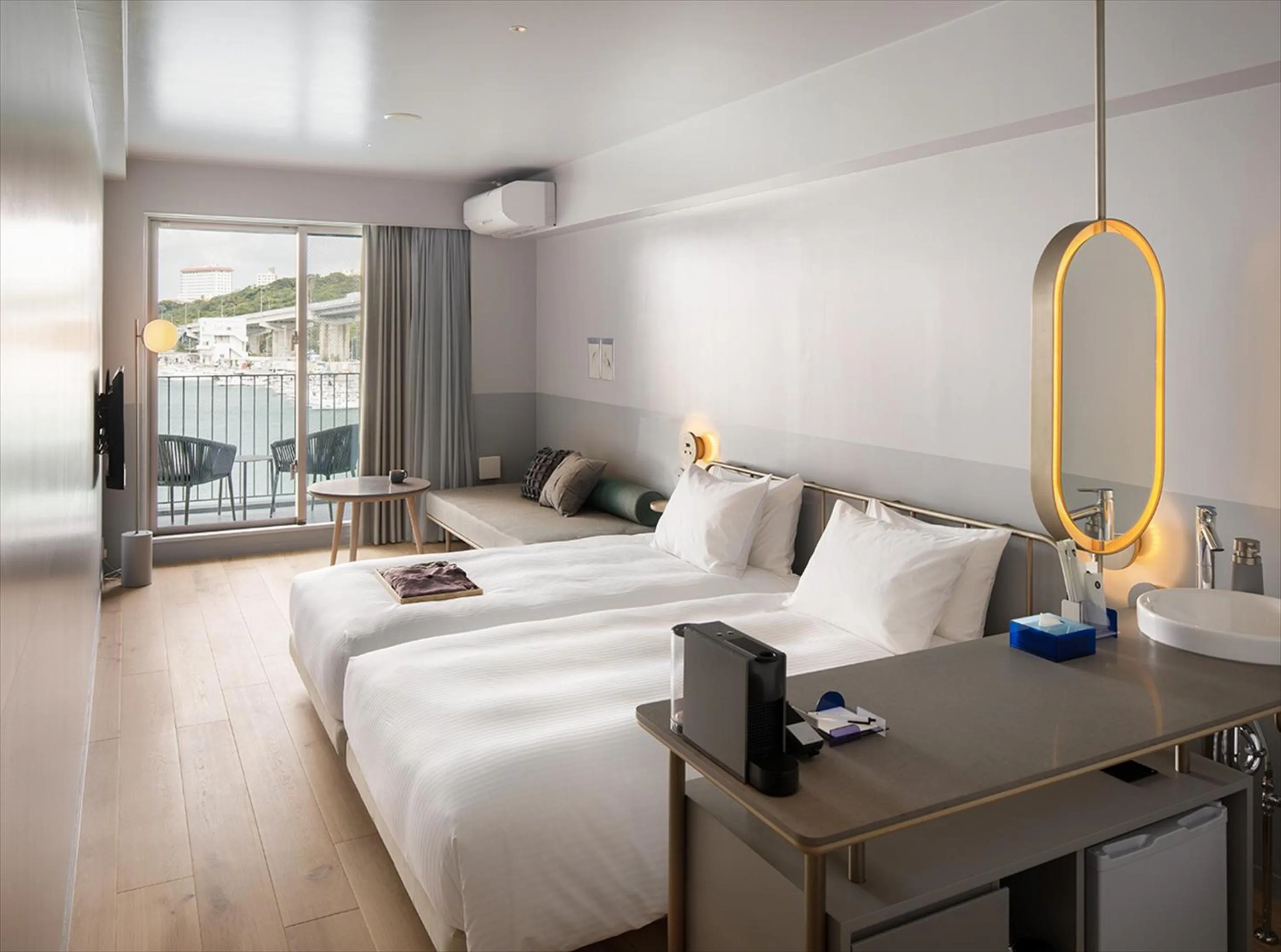 Harbor Terrace Twin Room - single occupancy in HOTEL ANTEROOM NAHA