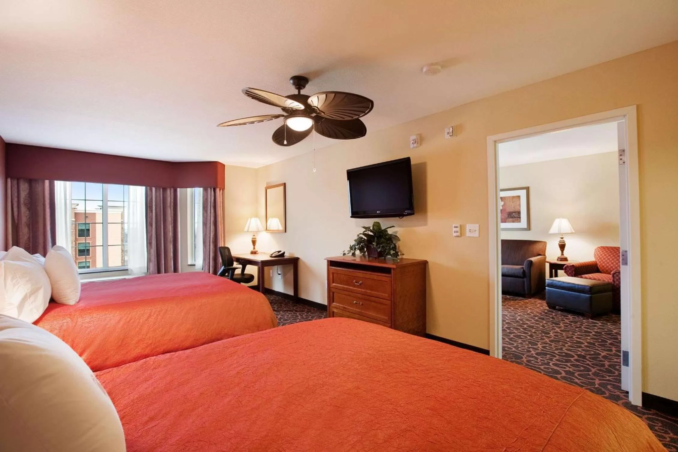 One-Bedroom Queen Suite with Two Queen Beds - Non-Smoking in Homewood Suites Saint Cloud