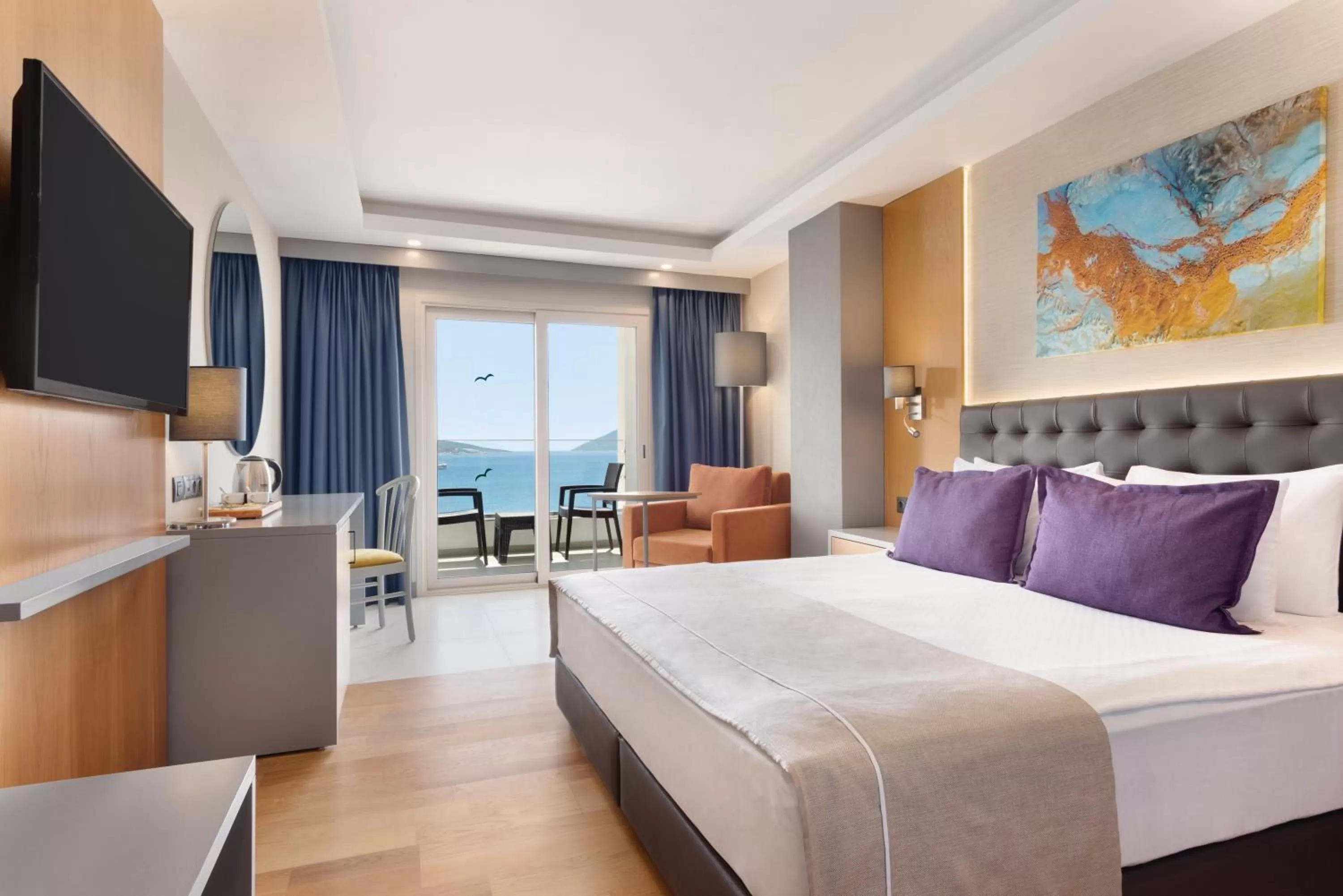 Deluxe Room with Sea View in La Quinta by Wyndham Bodrum
