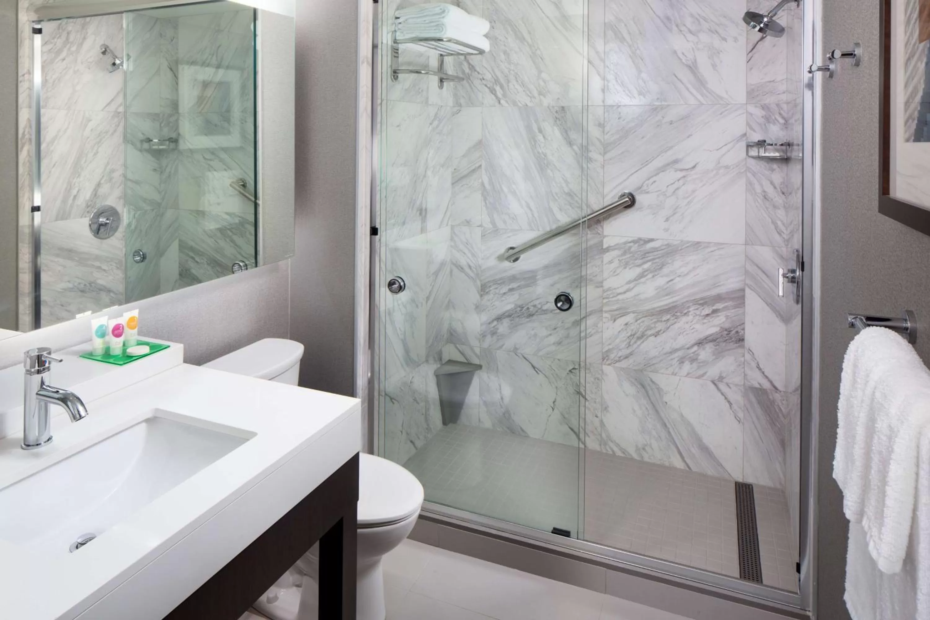 Queen Room with Two Queen Beds and Sofa Bed - High Floor in Hyatt Place Poughkeepsie - Hudson Valley