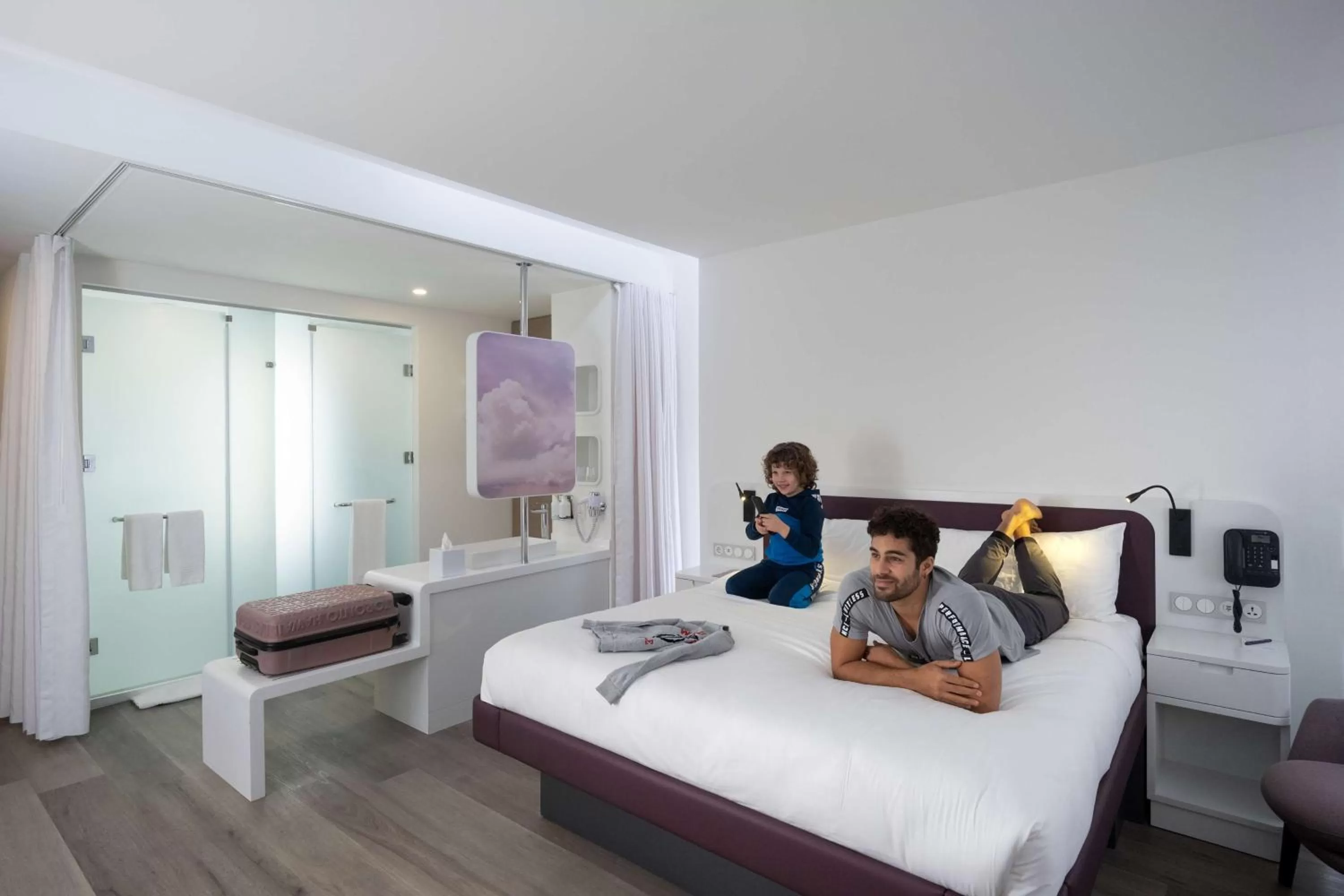 Deluxe King Room in YOTELAIR Istanbul Airport, Duty free - International Transit area