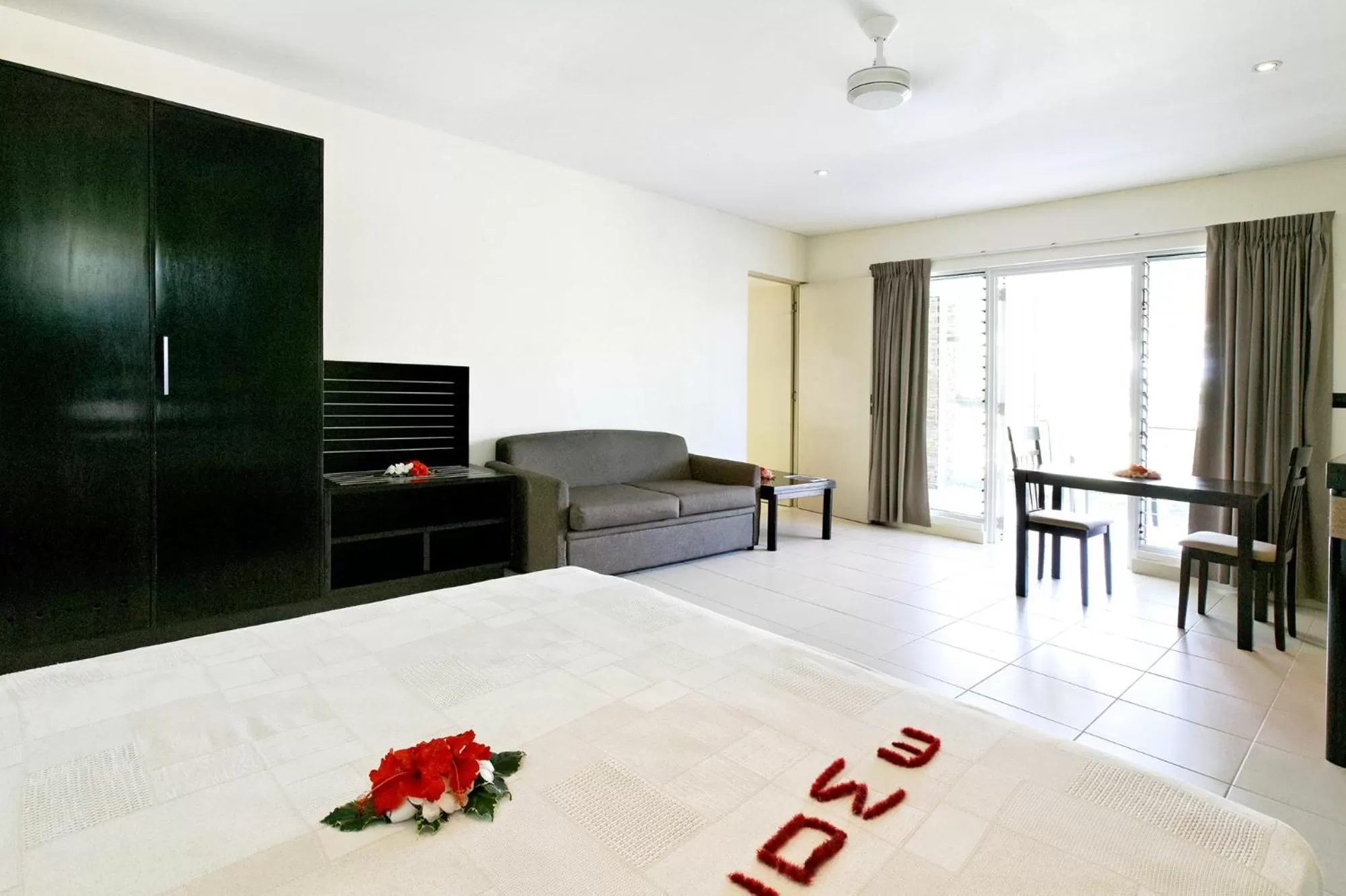 Studio Apartment with Garden View in First Landing Beach Resort & Villas