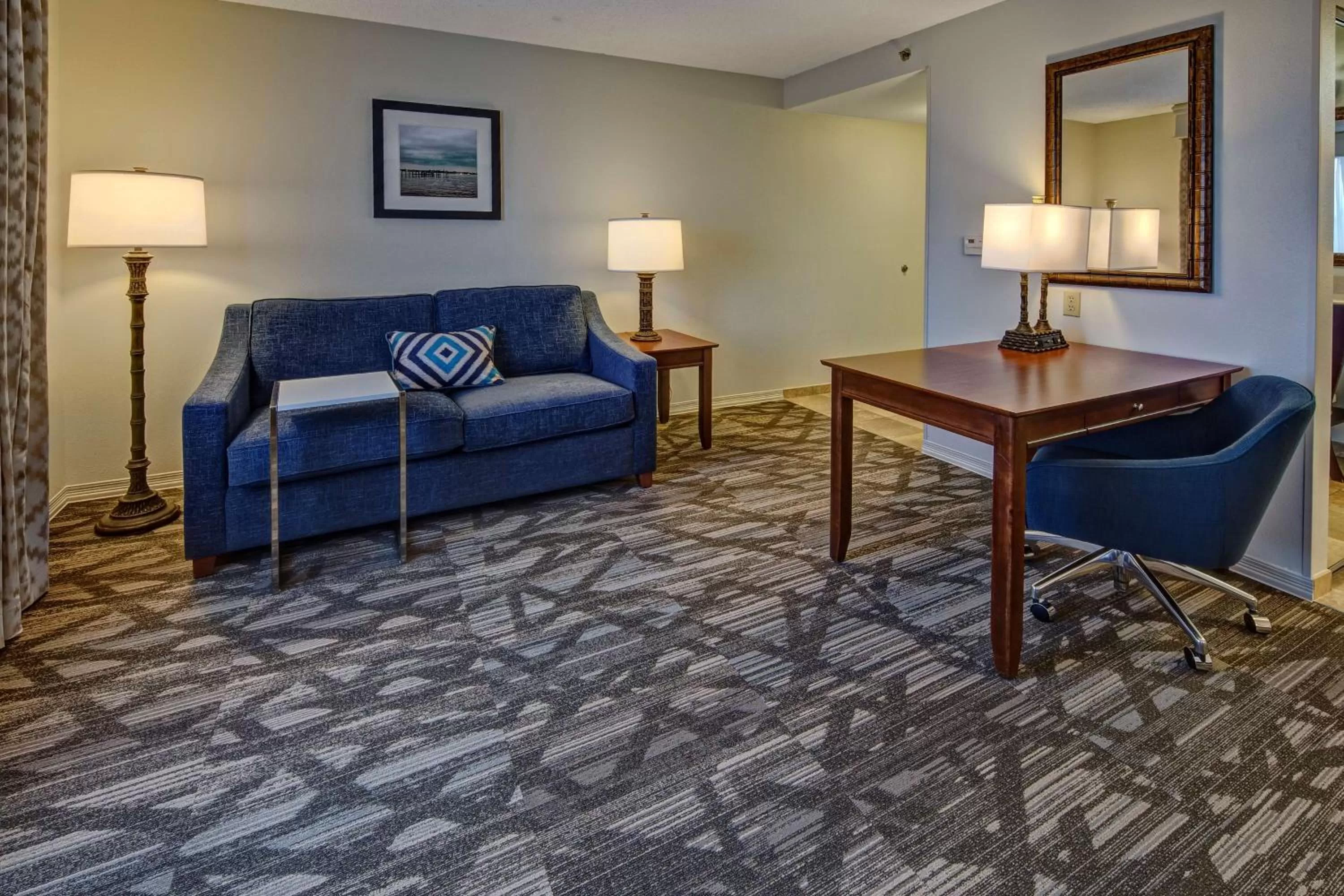 Queen Studio Suite with Two Queen Beds and Sofa Bed - Non-Smoking in Hampton Inn & Suites Stuart-North