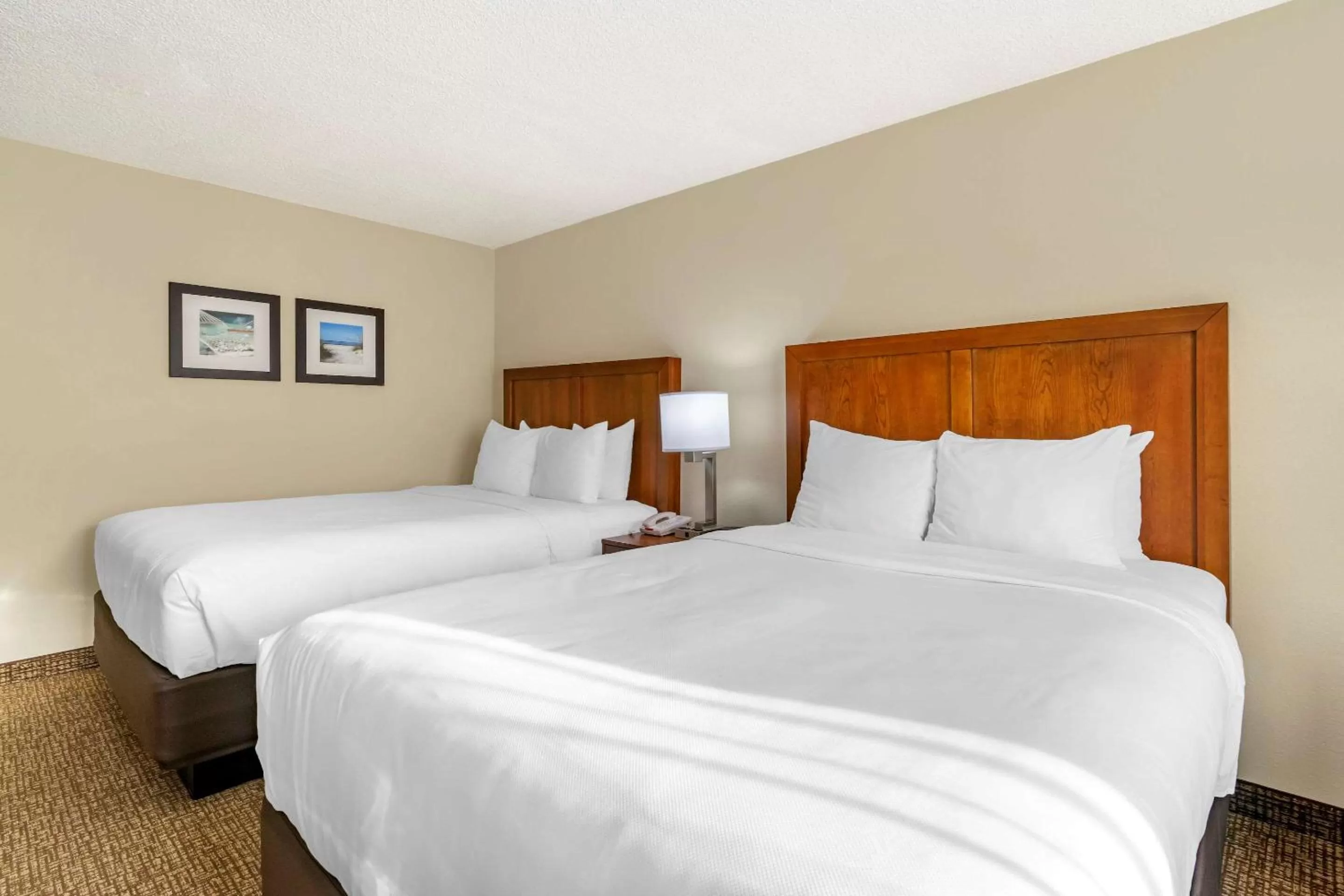Standard Queen Room with Two Queen Beds - Non-Smoking in Comfort Inn & Suites St Pete - Clearwater International Airport