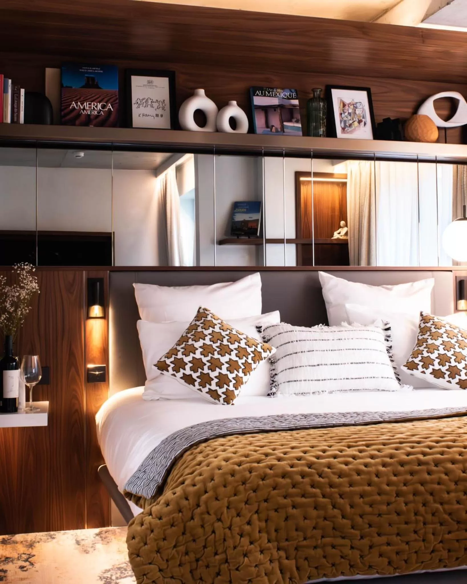 Bed in CARD Hôtel