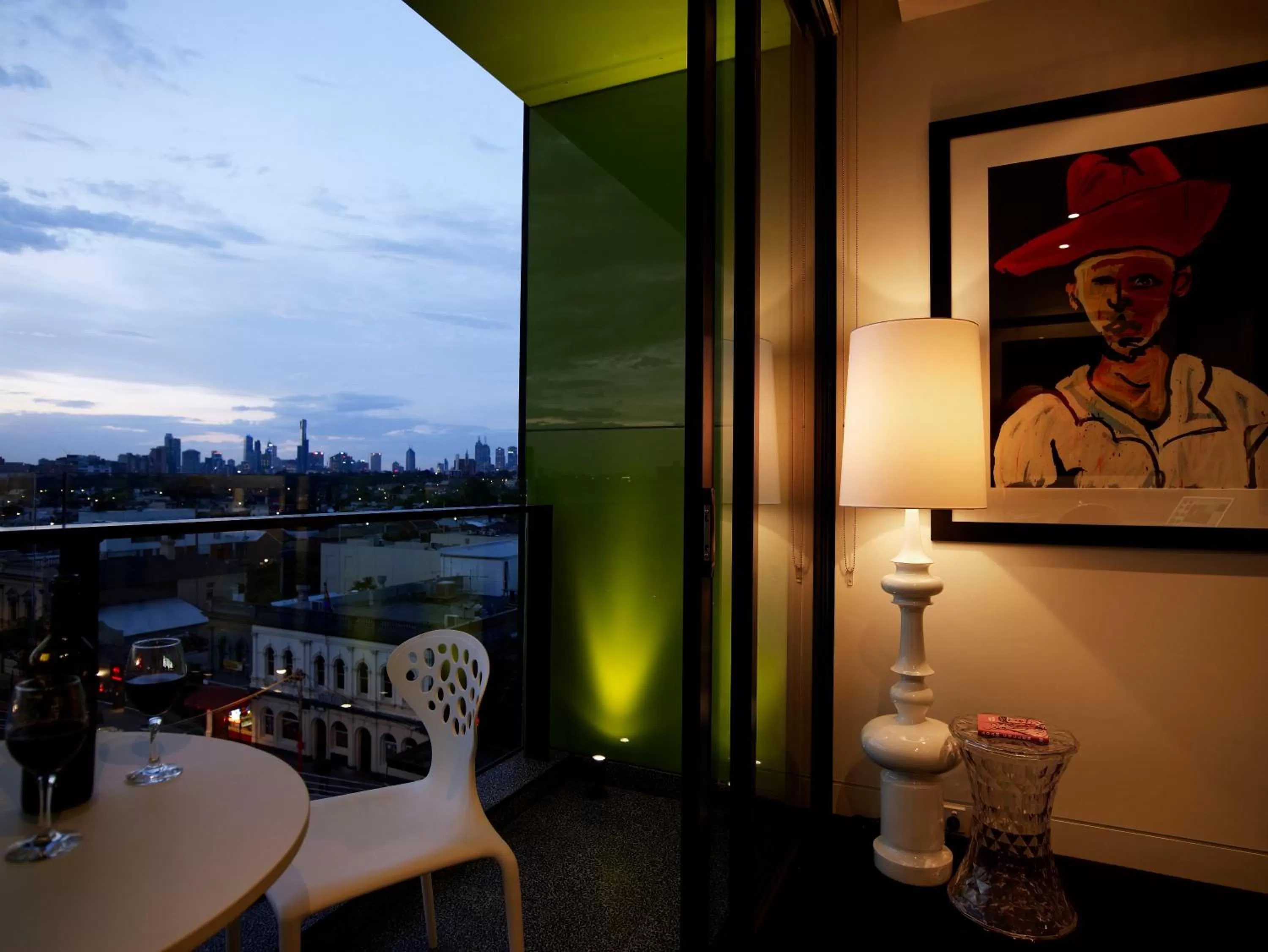 Two Bedroom Suite with Balcony - Dual Key in The Cullen Melbourne - Art Series