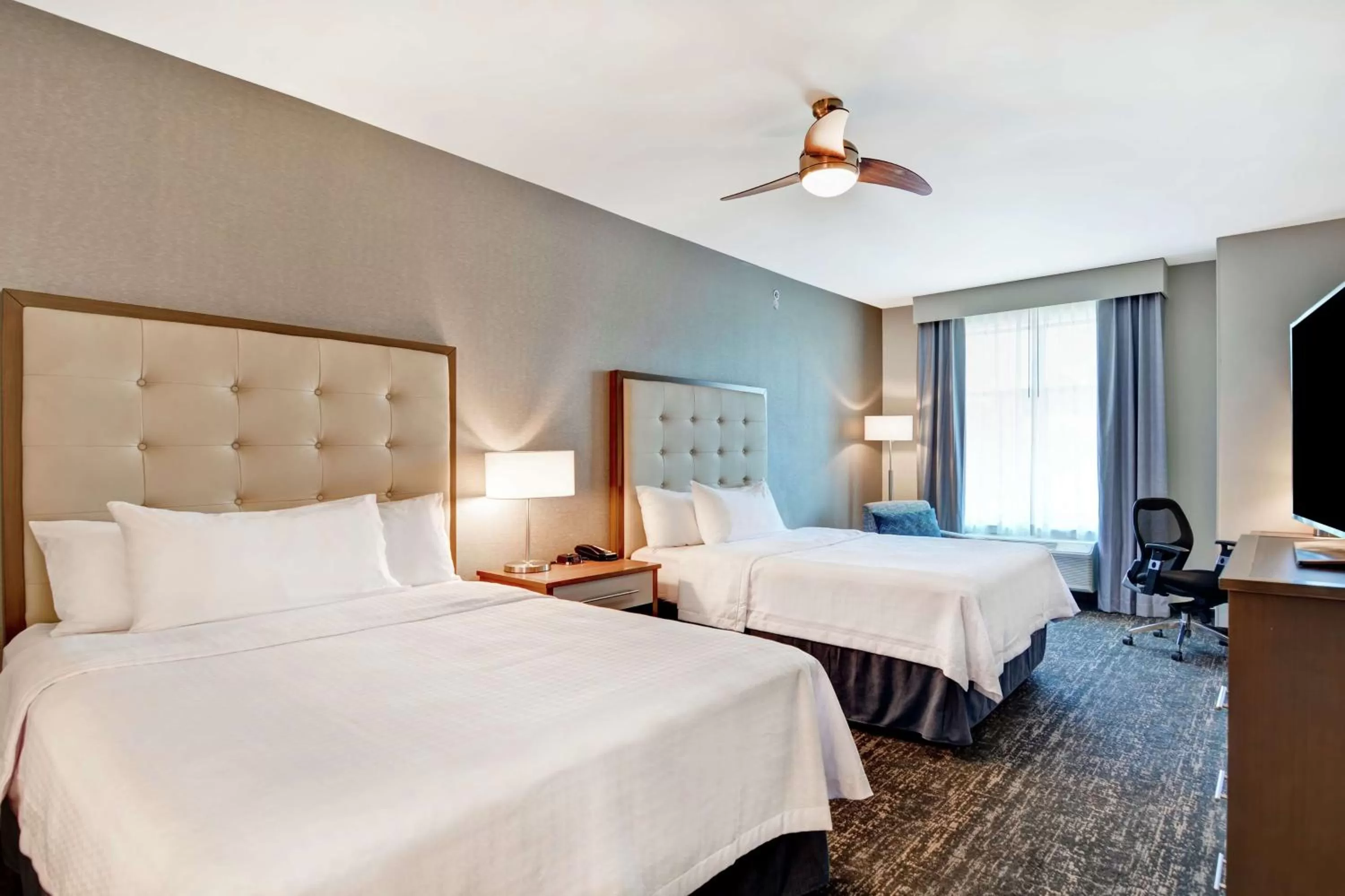 One-Bedroom Queen Suite with Two Queen Beds - Non-Smoking in Homewood Suites By Hilton Poughkeepsie
