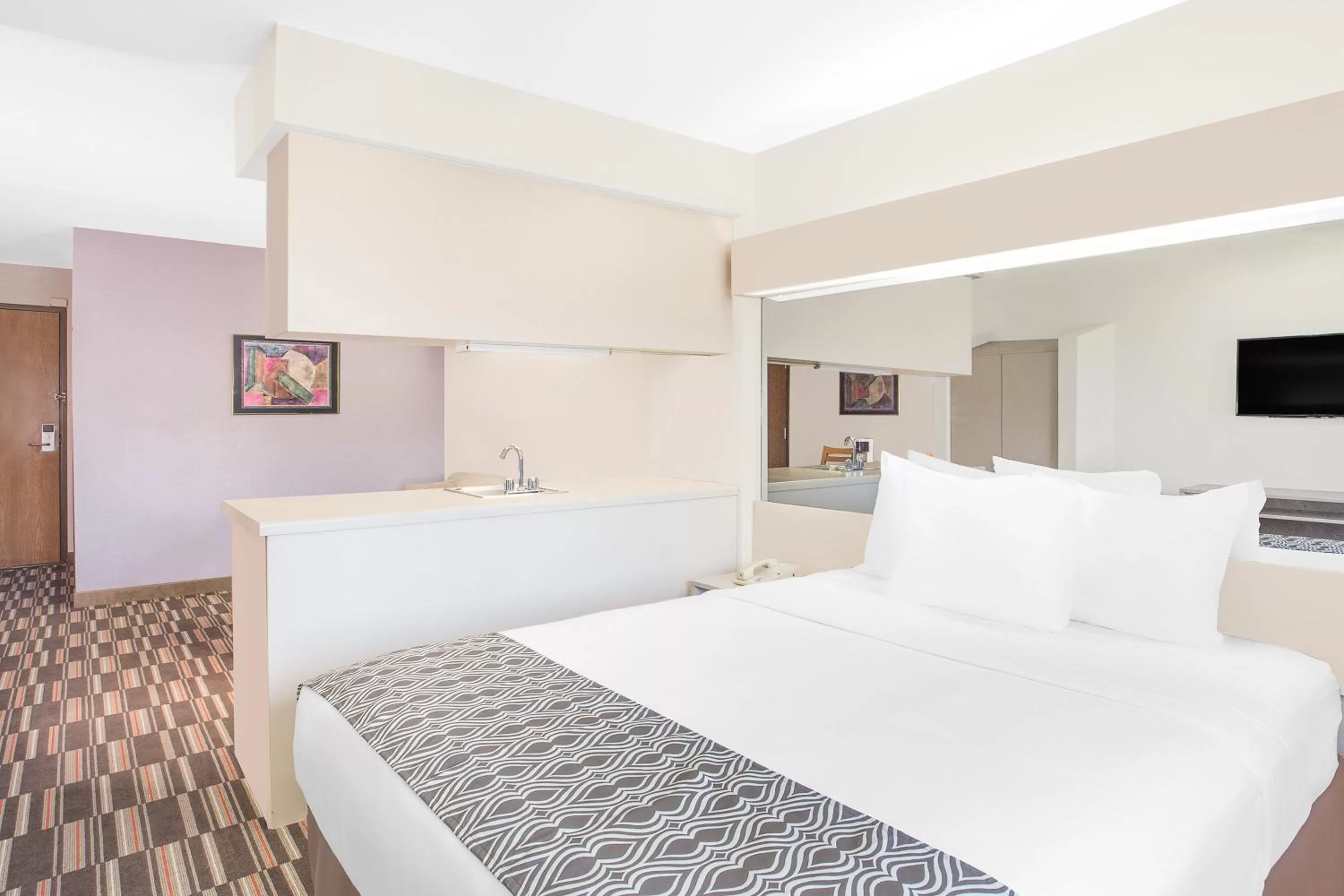 Queen Studio Suite with Sofa Bed - Non-Smoking / Non Pet Friendly in Microtel Inn and Suites by Wyndham Appleton