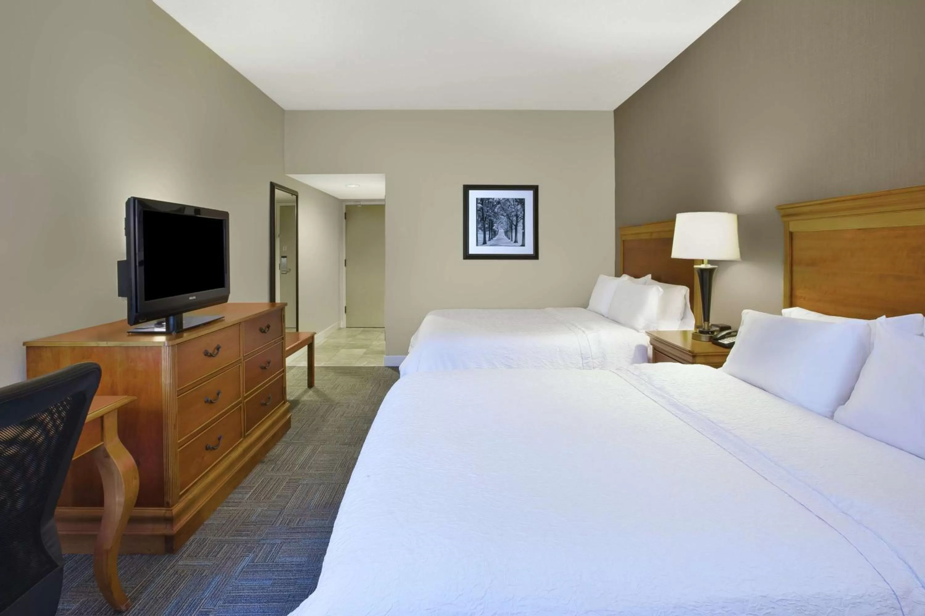 Room with Two Queen Beds - Non-Smoking in Hampton Inn Richmond-West Innsbrook