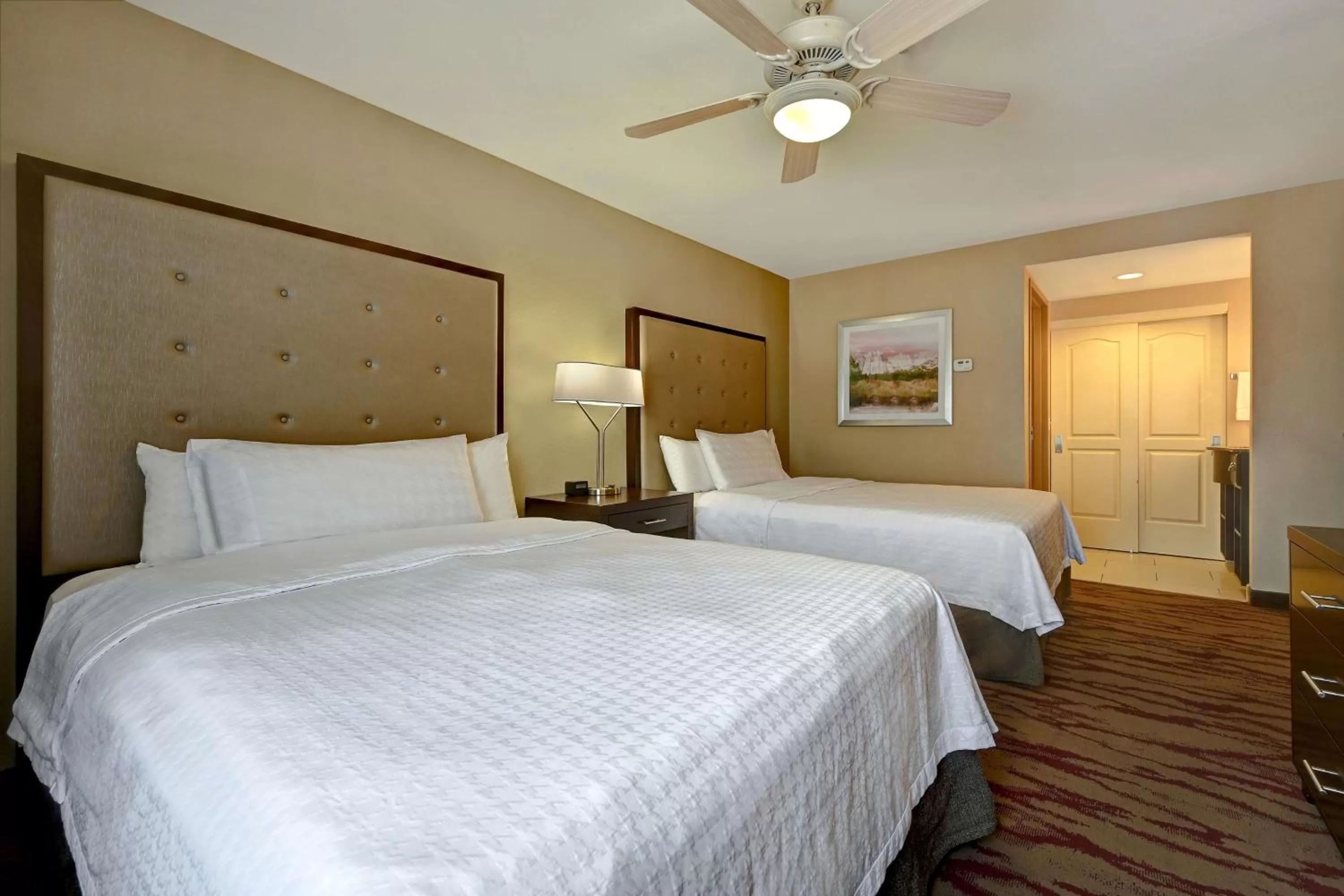 Suite with Two Queen Beds and Roll-In Shower - Mobility Access/Non-Smoking in Homewood Suites by Hilton Albuquerque Airport