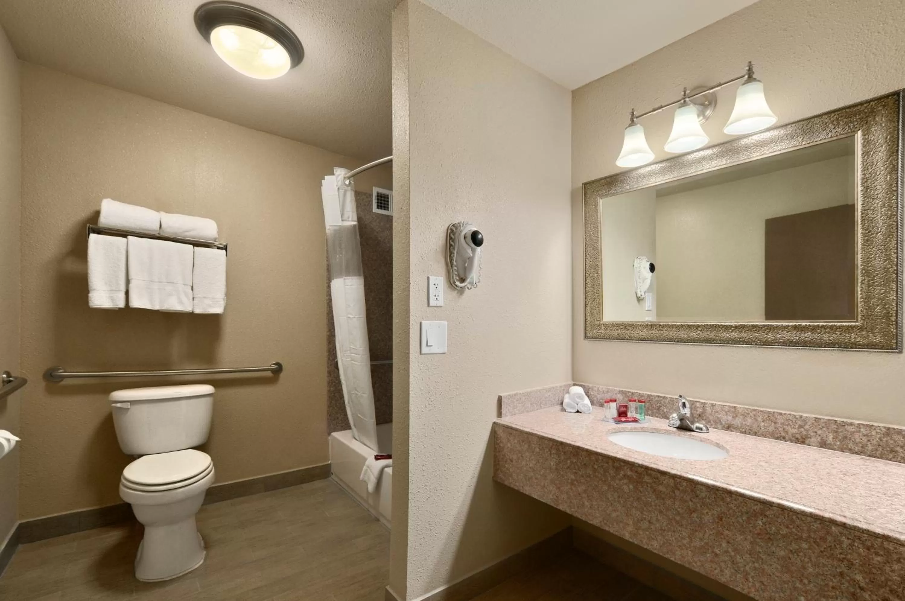 King Suite - Mobility Access/Non-Smoking in Ramada by Wyndham Houston Intercontinental Airport South