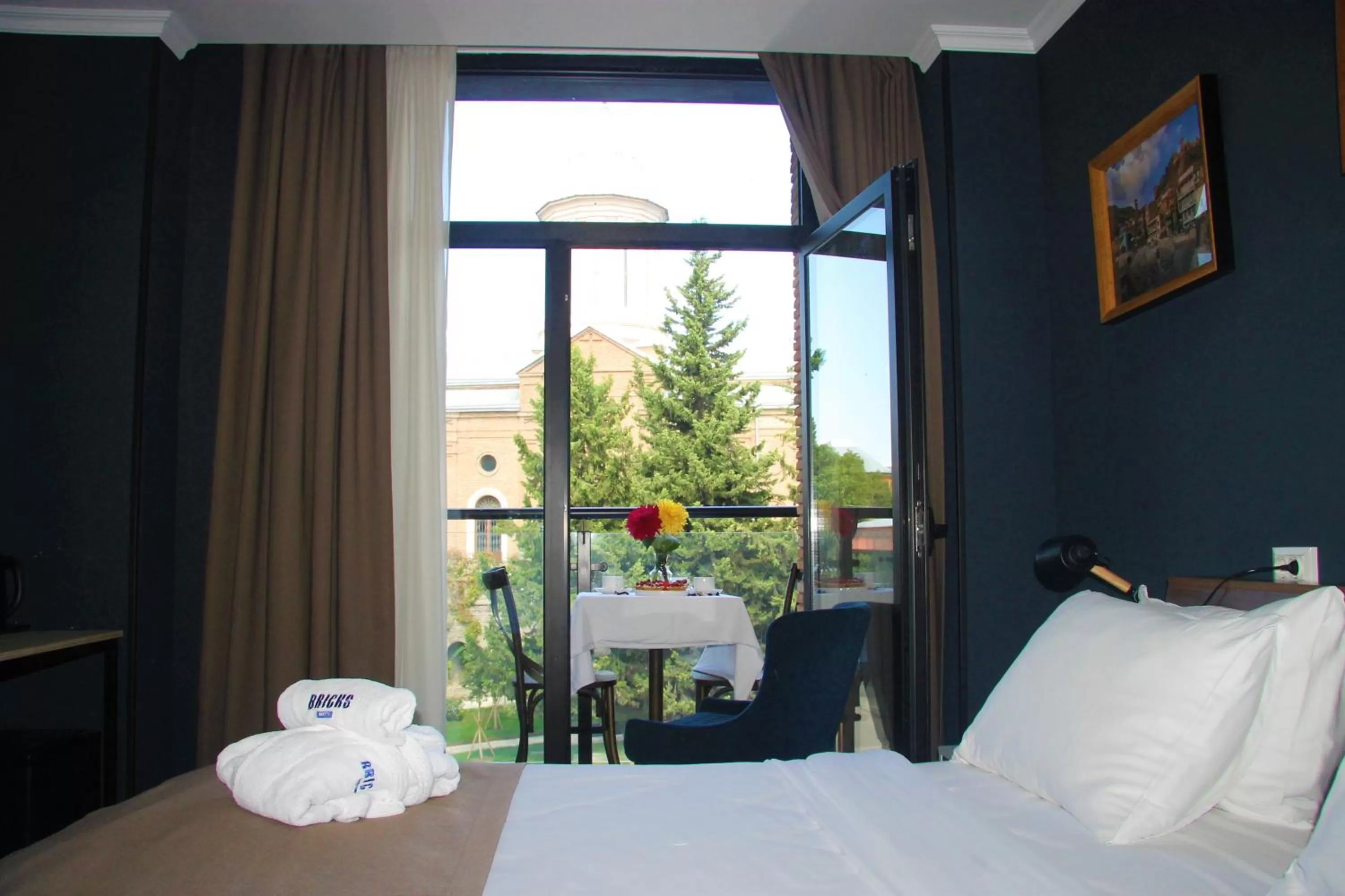 Bed in Bricks Hotel