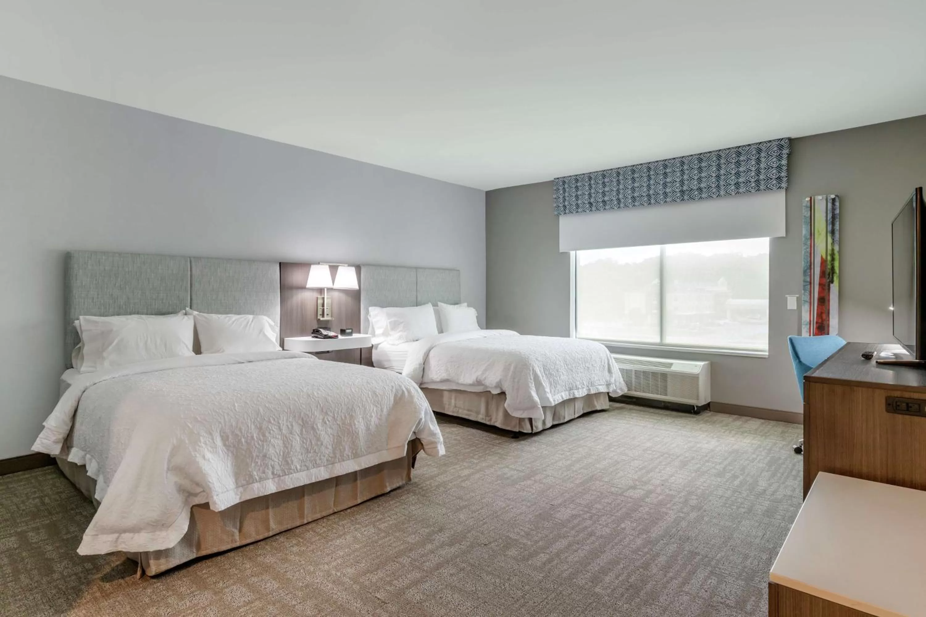 Queen Room with Two Queen Beds - Hearing Access/Non-Smoking in Hampton Inn Camden, SC