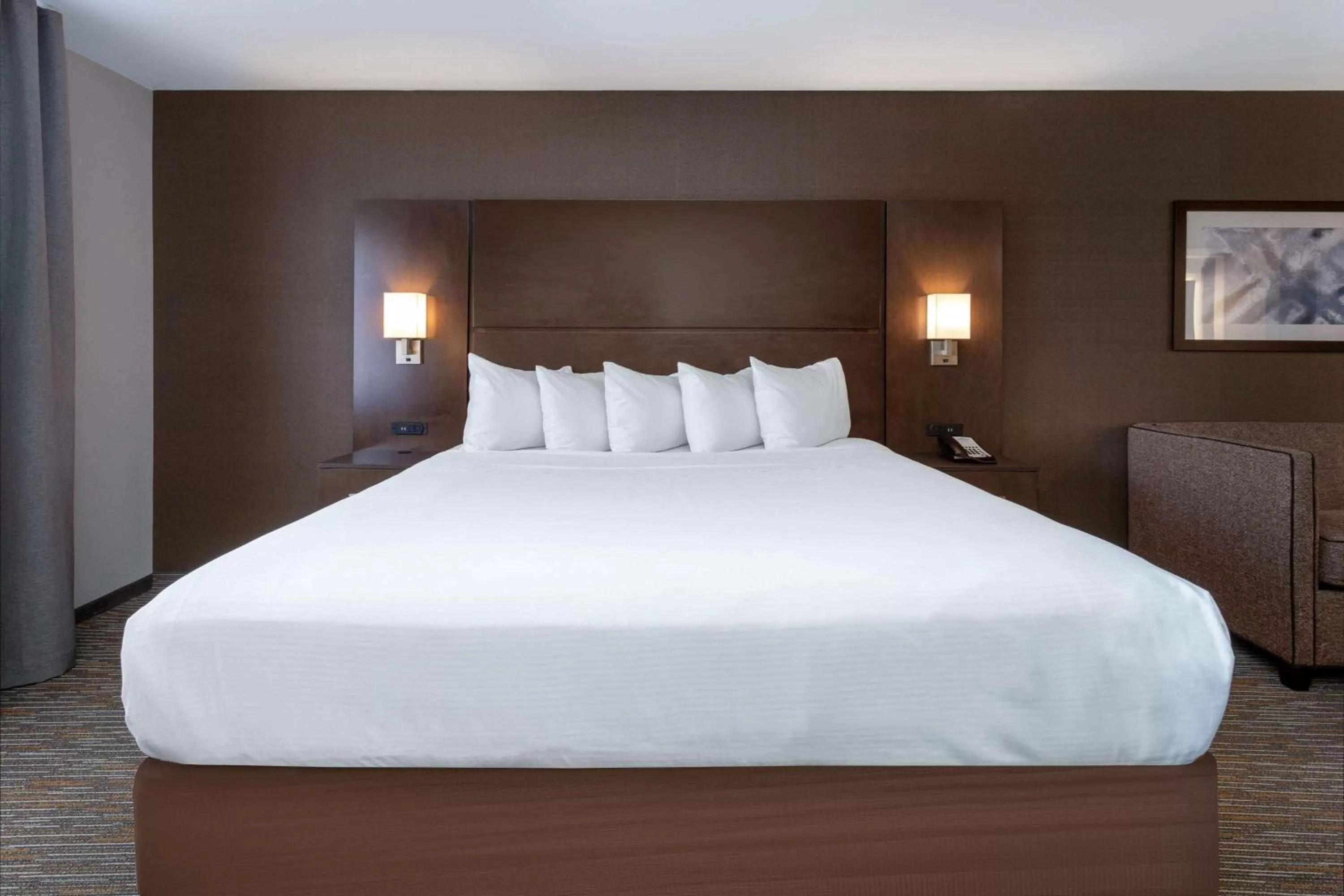 1 King Bed, Suite, Jetted Tub, Fireplace, Non-Smoking in Wingate by Wyndham Wisconsin Dells Waterpark