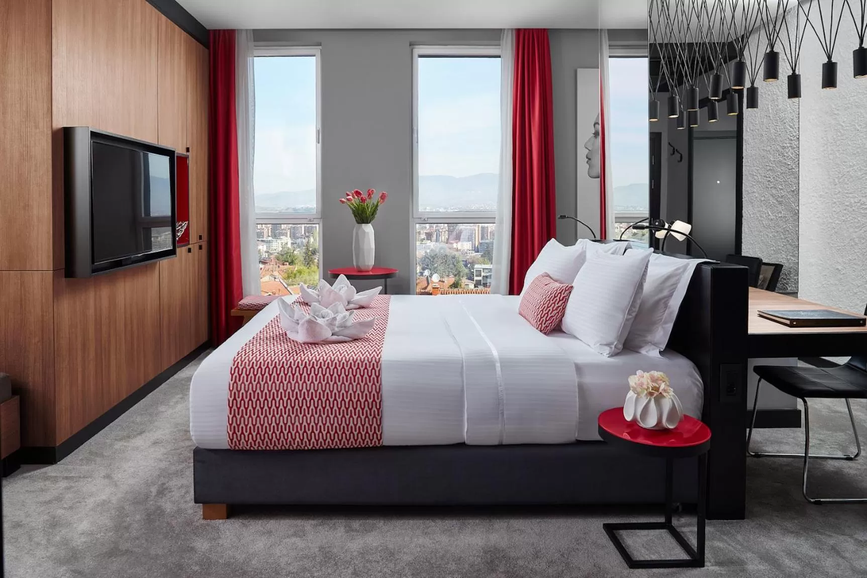 Deluxe Room with City View - single occupancy in Panoramika Design Hotel