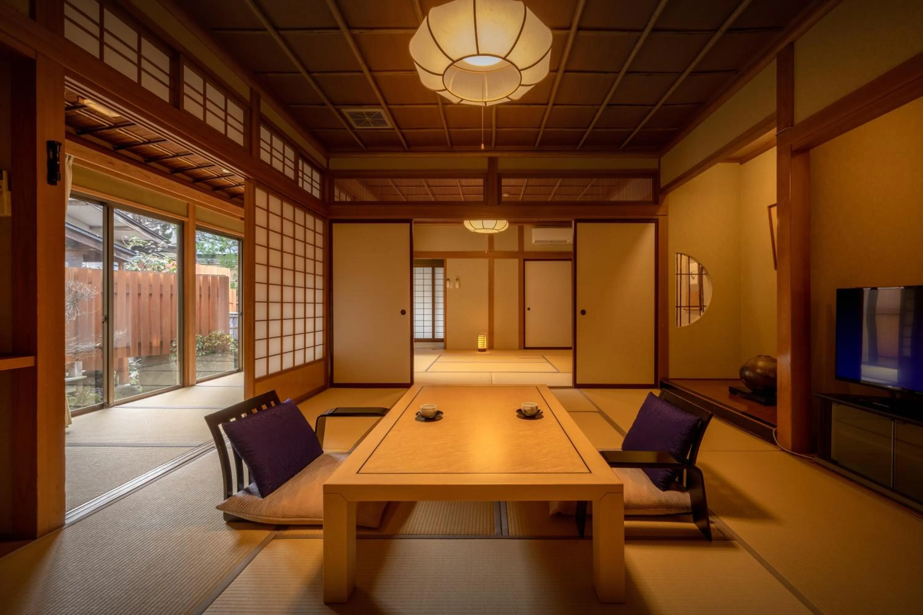 Special Japanese-Style Room with Open-Air Bath in Hohoemino Kuyufu Tsuruya Ryokan