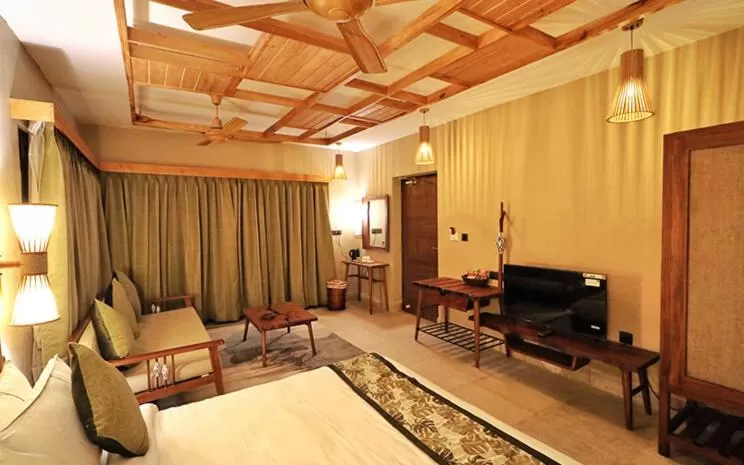 Queen Room with Balcony in Hotel Sonar Bangla Sundarban