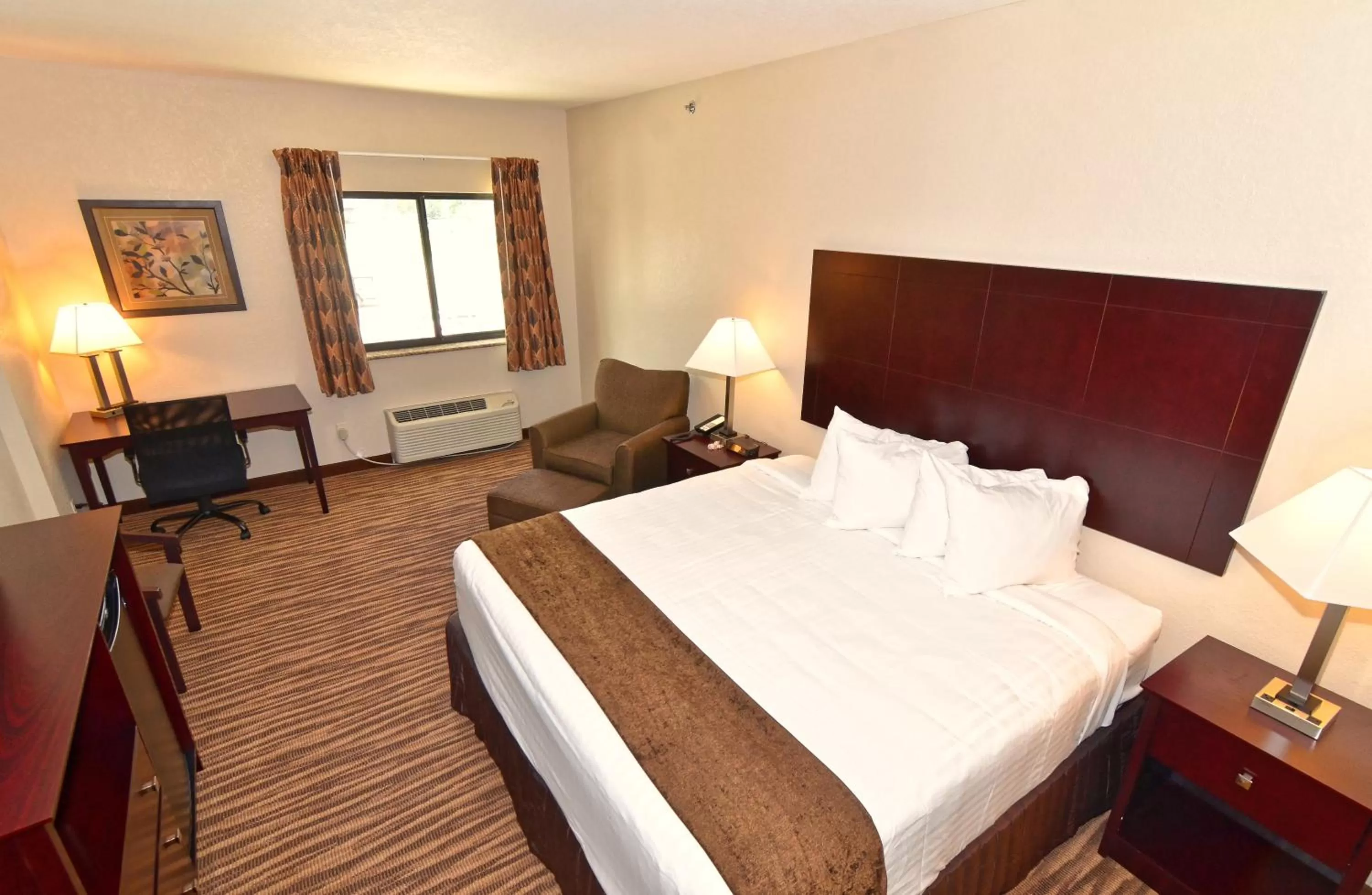 King Studio in Cobblestone Inn & Suites - Clarion