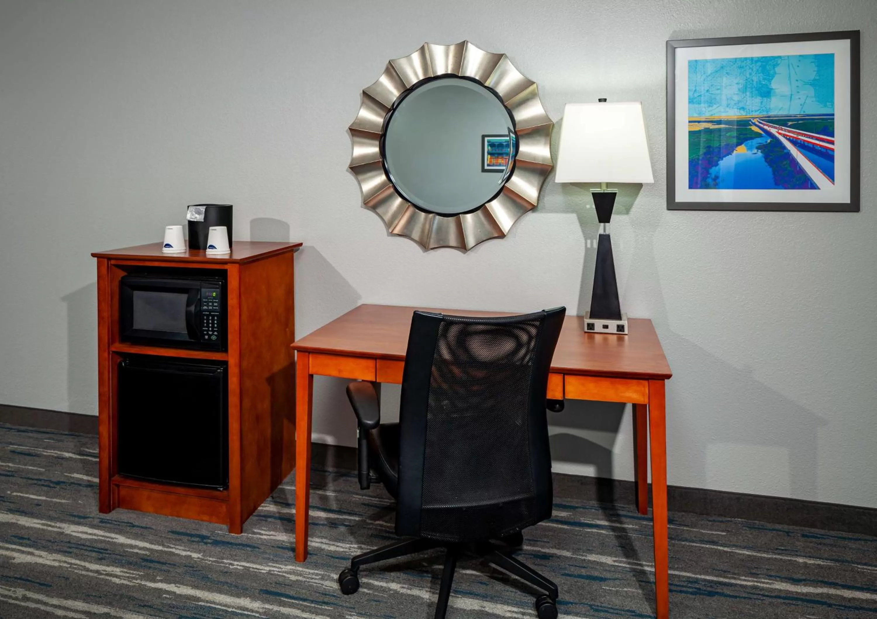 King Room with King Bed - Non-Smoking in Hampton Inn & Suites Mobile I-65@ Airport Boulevard