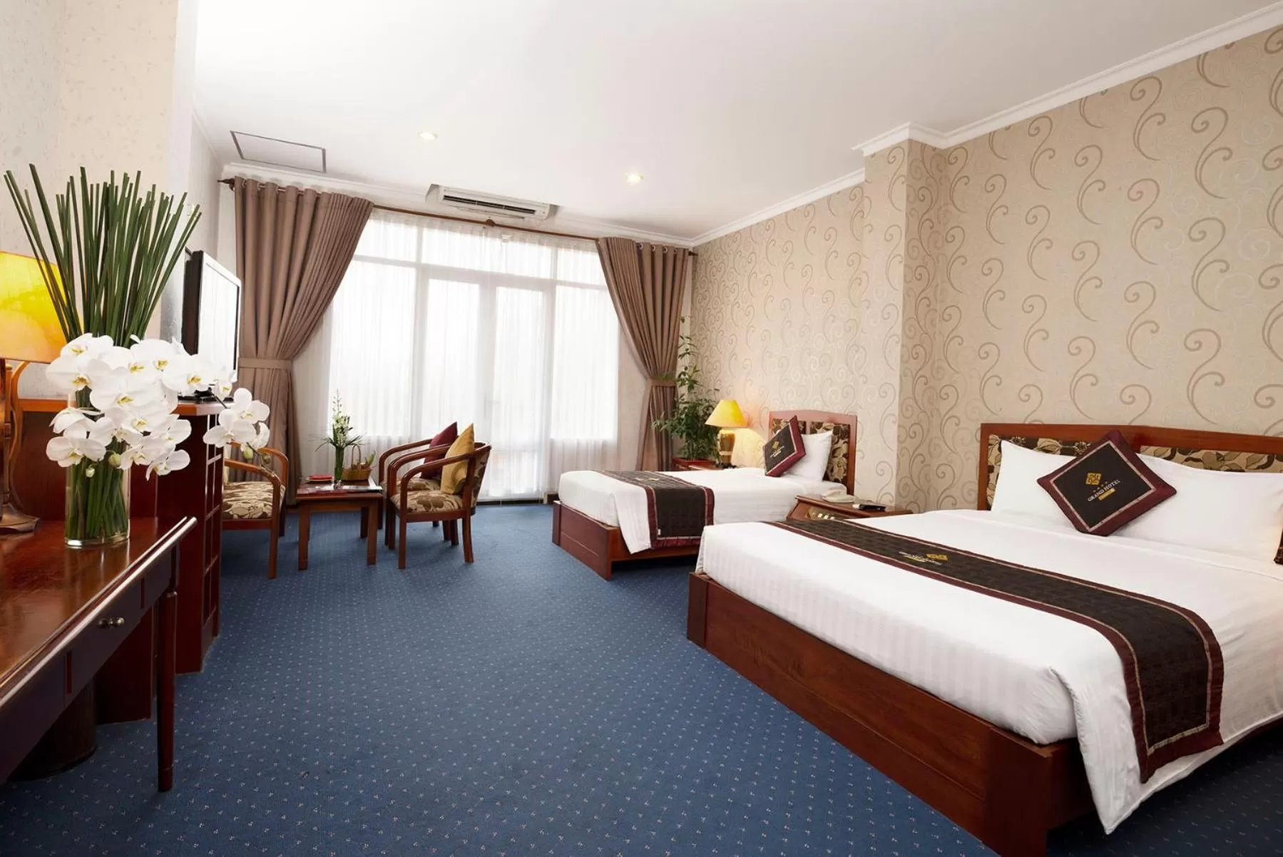 Deluxe Double Room with Sea View in Grand Hotel Vung Tau