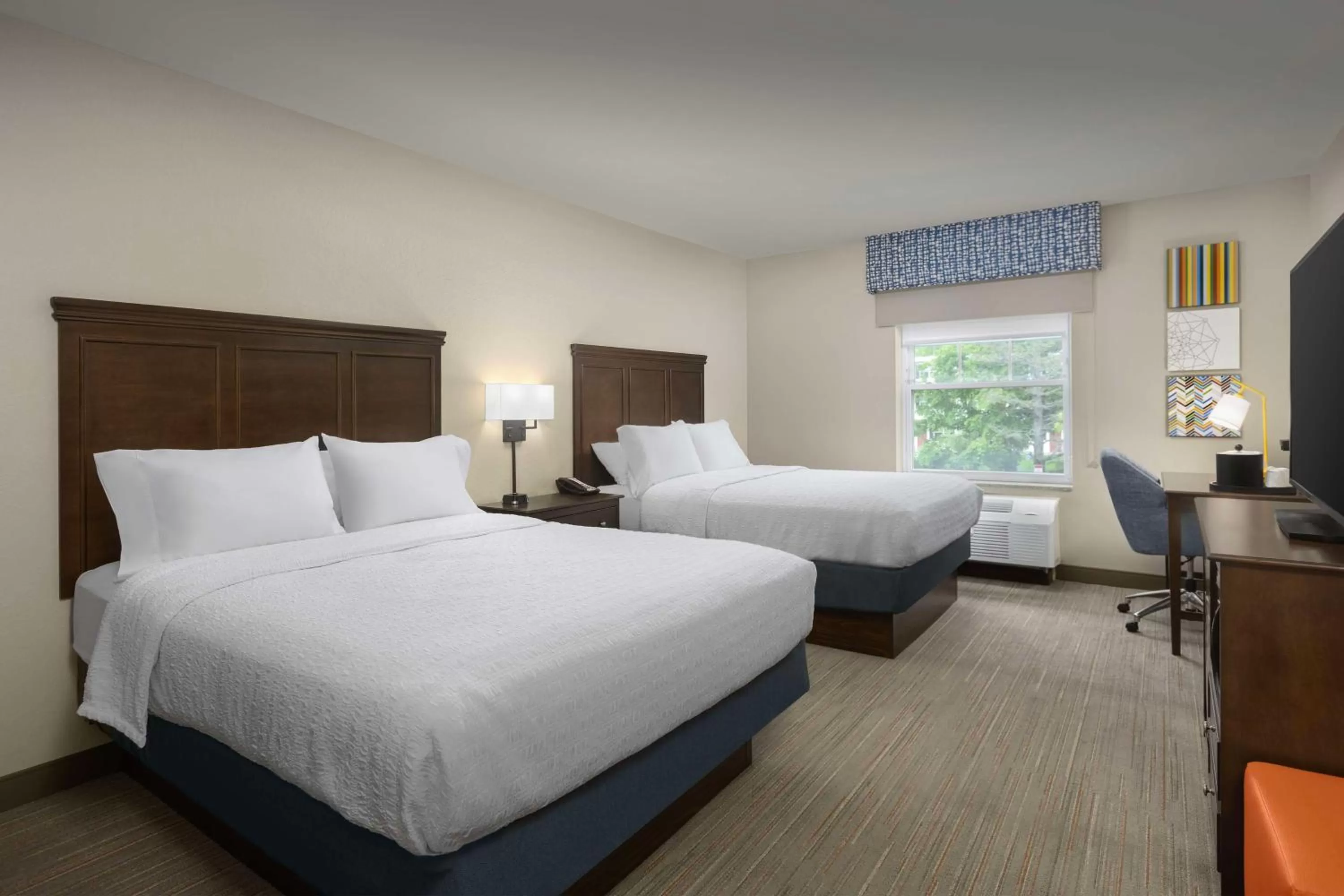 Queen Room with Two Queen Beds - Hearing Access/Non-Smoking in Hampton Inn Augusta