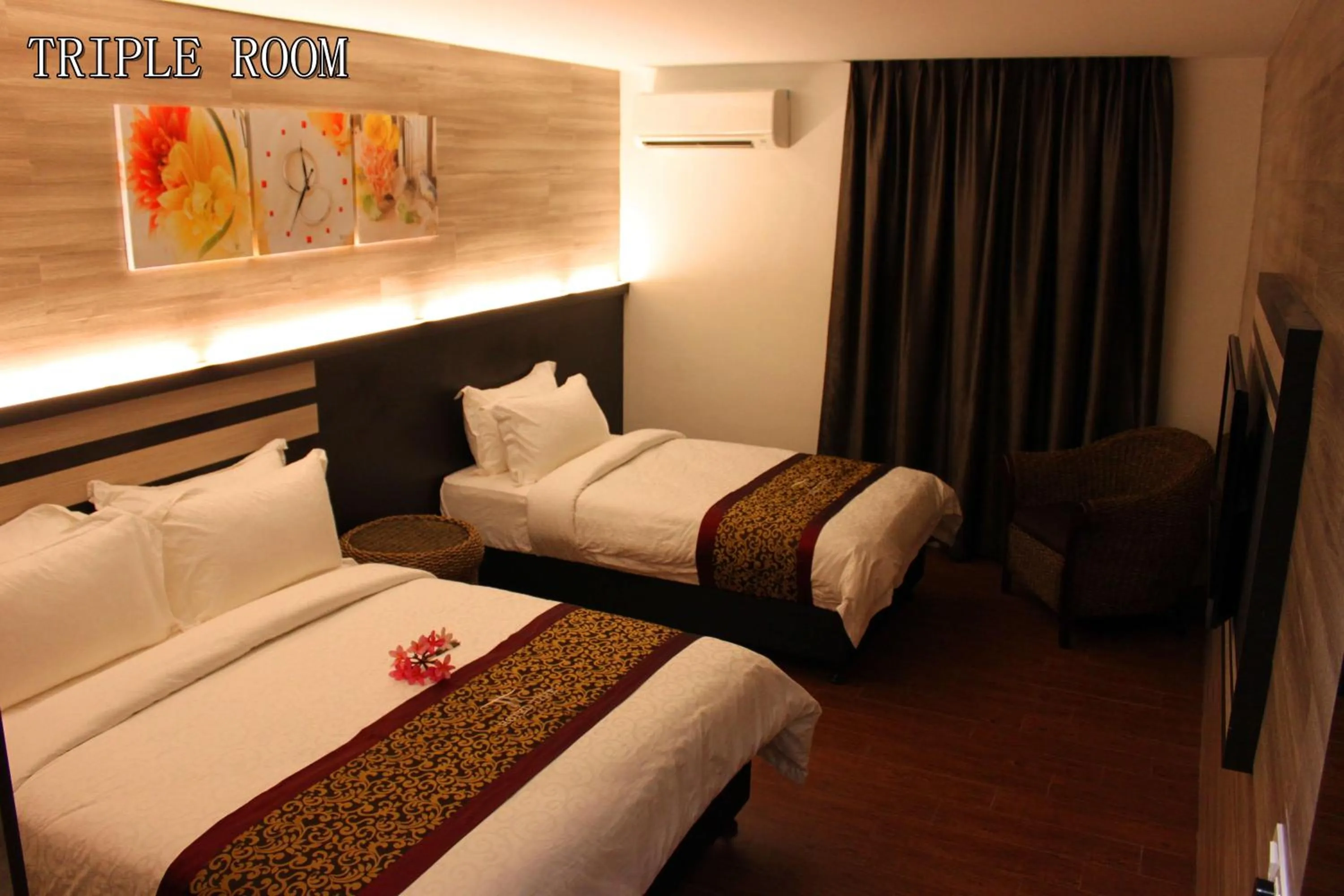 Triple Room in Hotel Time Boutique Nilai