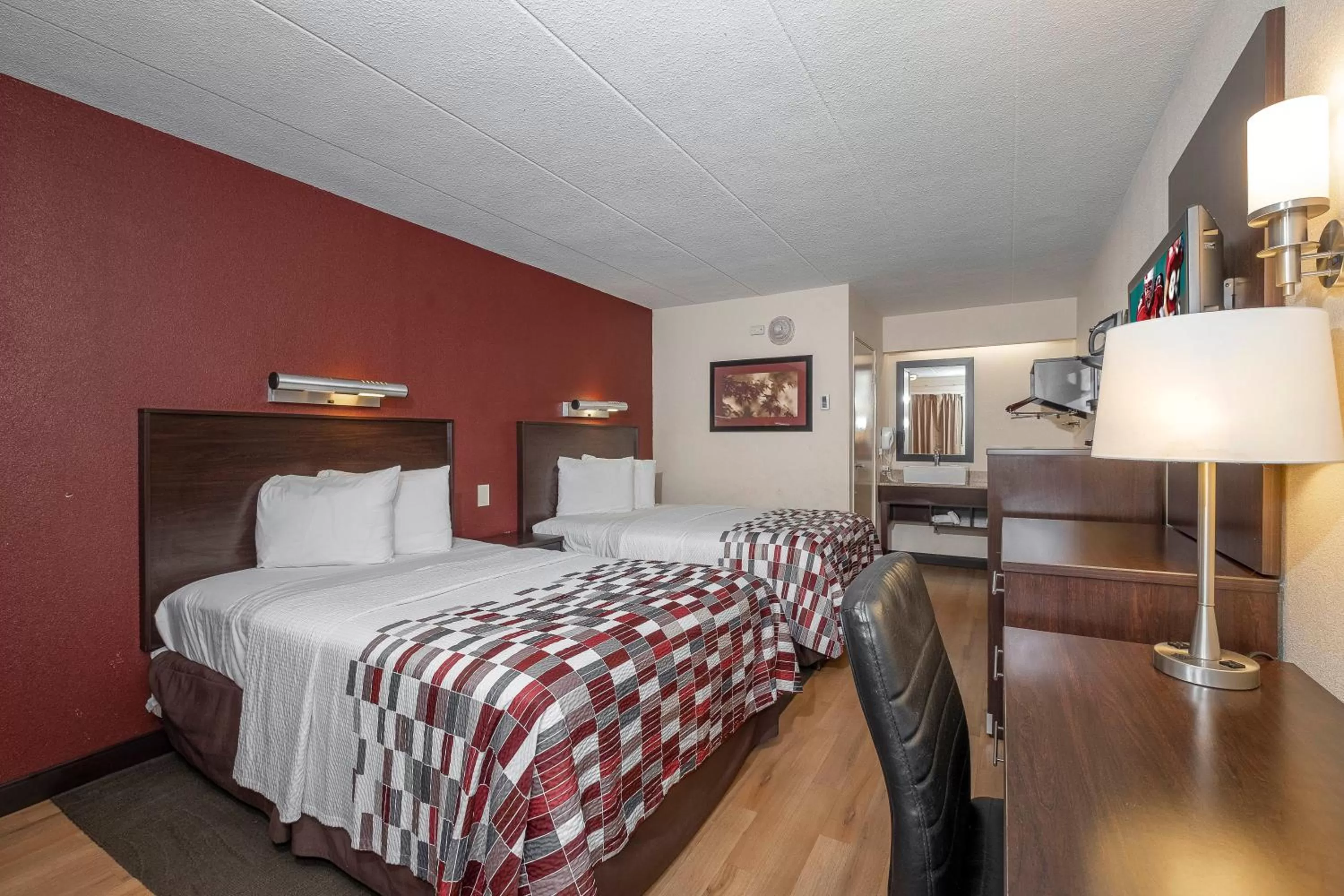 Superior Room with Two Double Beds Smoke Free in Red Roof Inn Mt Laurel