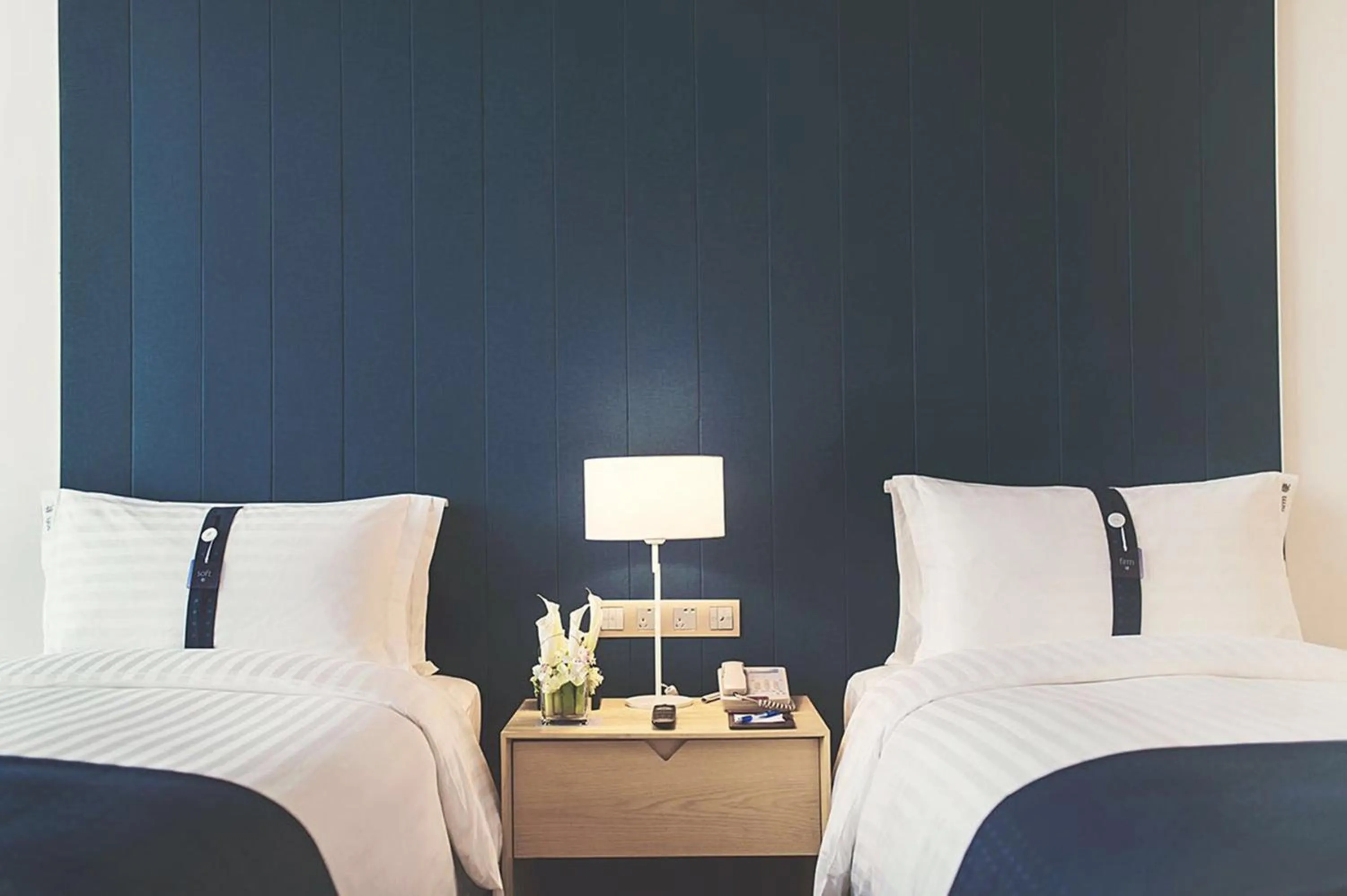 Double Room with Mobility Accessible Roll In Shower in Holiday Inn Express Shanghai Songjiang Fangta by IHG