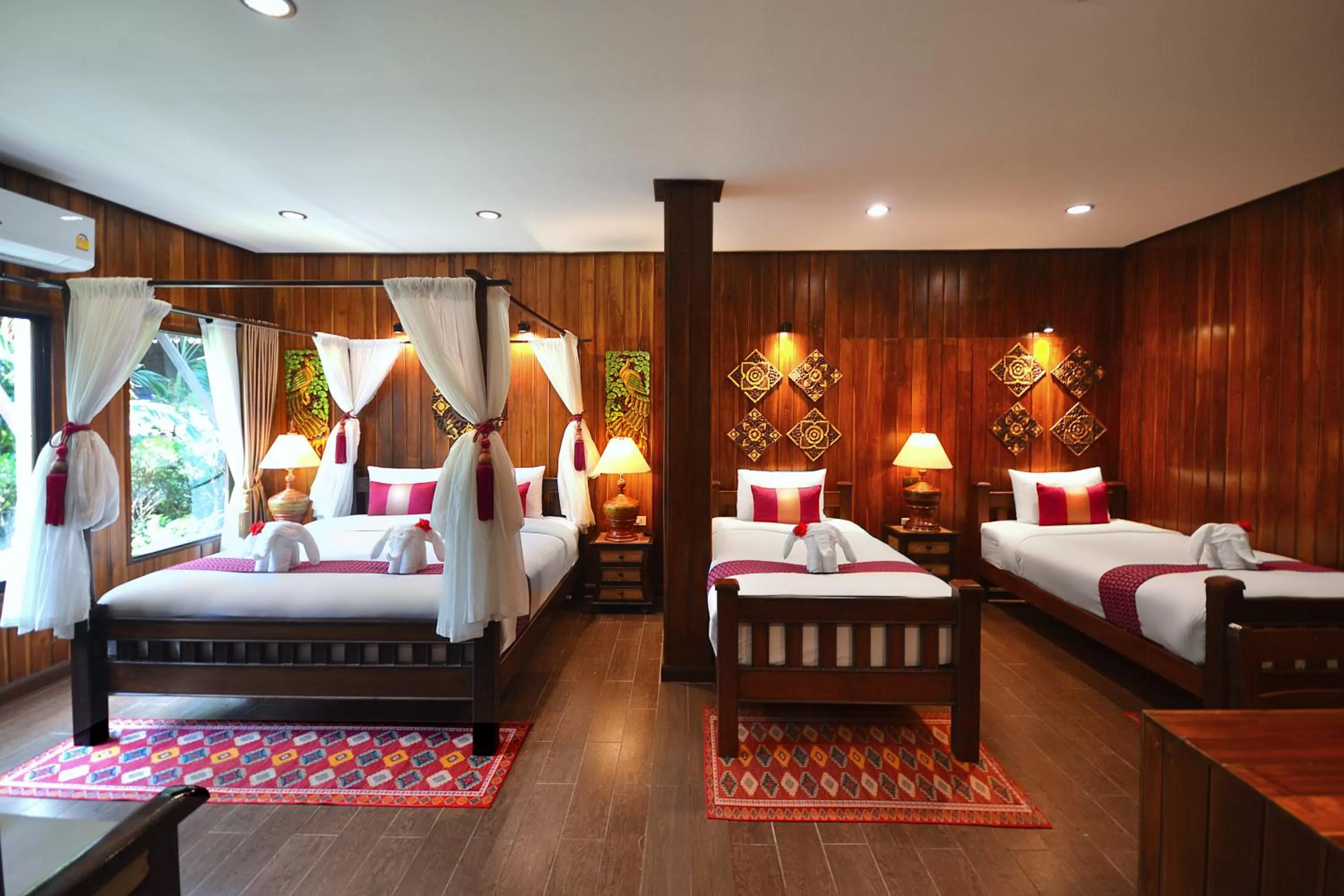 Standard Quadruple Room in Thai Thai Sukhothai Resort