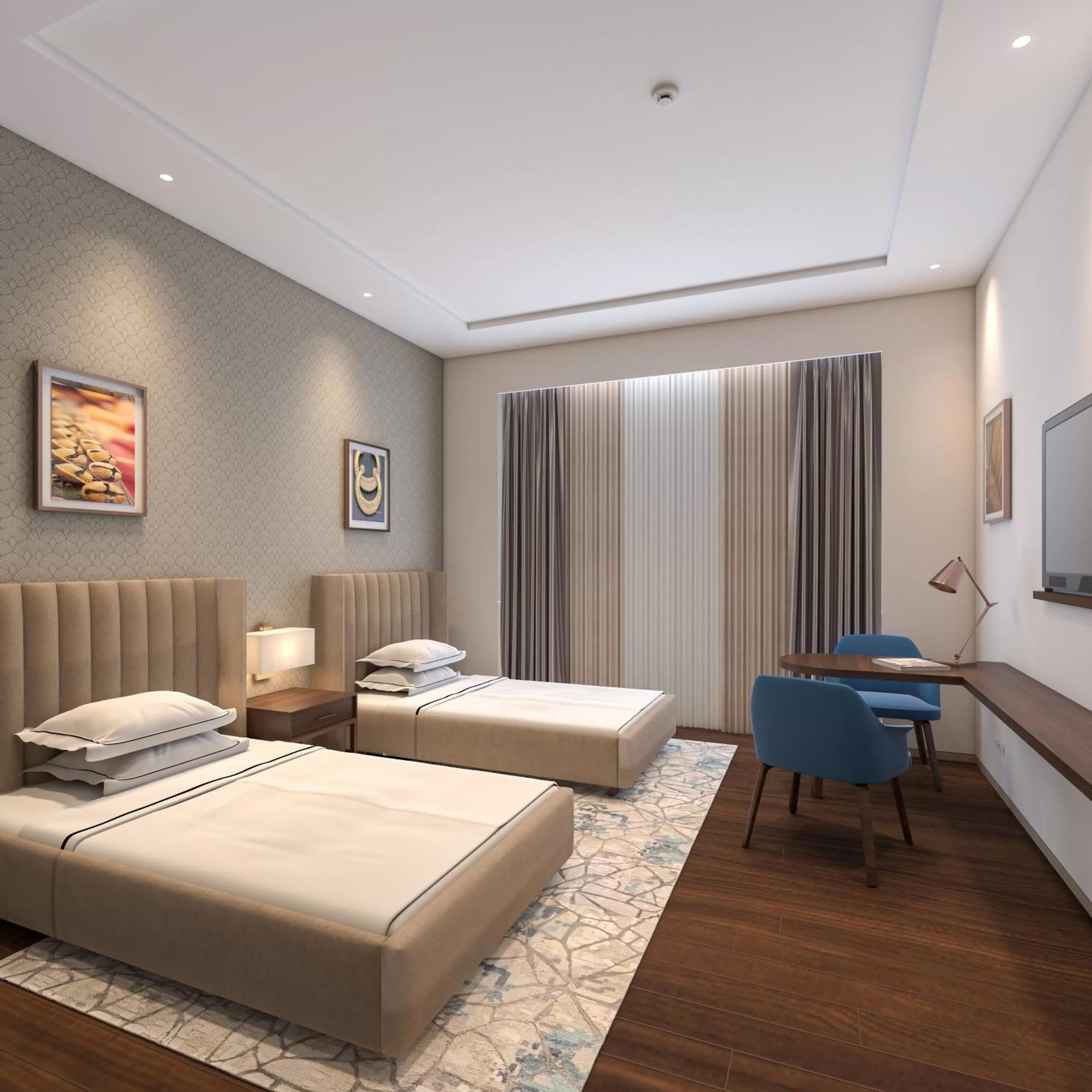 Deluxe Twin Room - single occupancy in Taj Bangalore